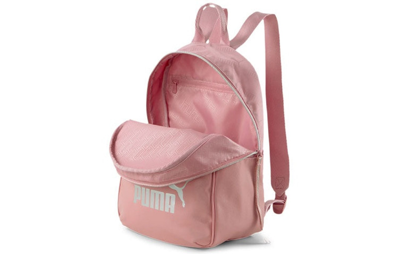 PUMA (WMNS) PUMA Core Up Backpack 'Pink Grey' 077386-02 outlook