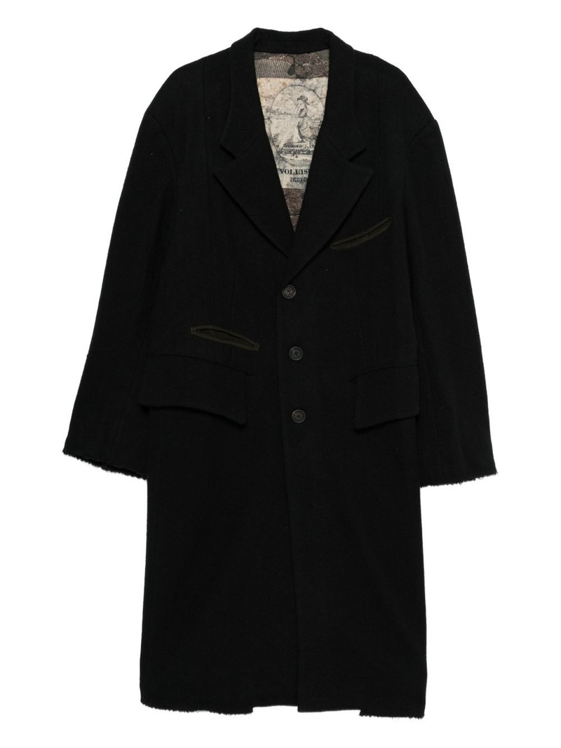 single-breasted coat 1