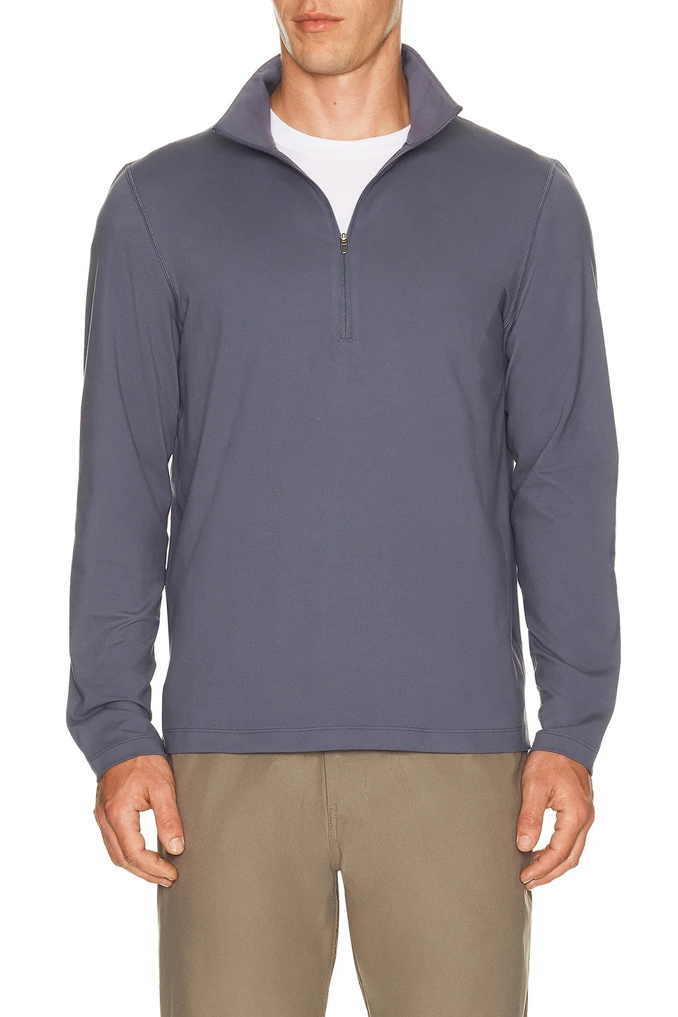Soft Jersey Half Zip Sweater - 1