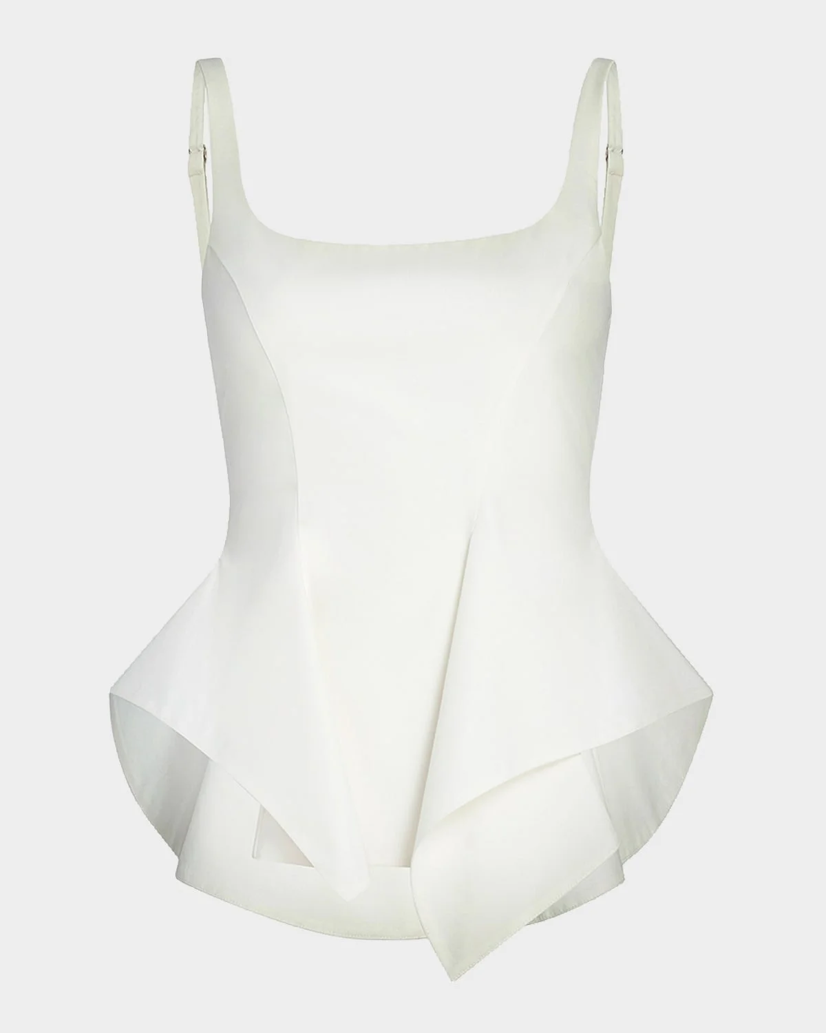 Loa Asymmetric Peplum Top - 1