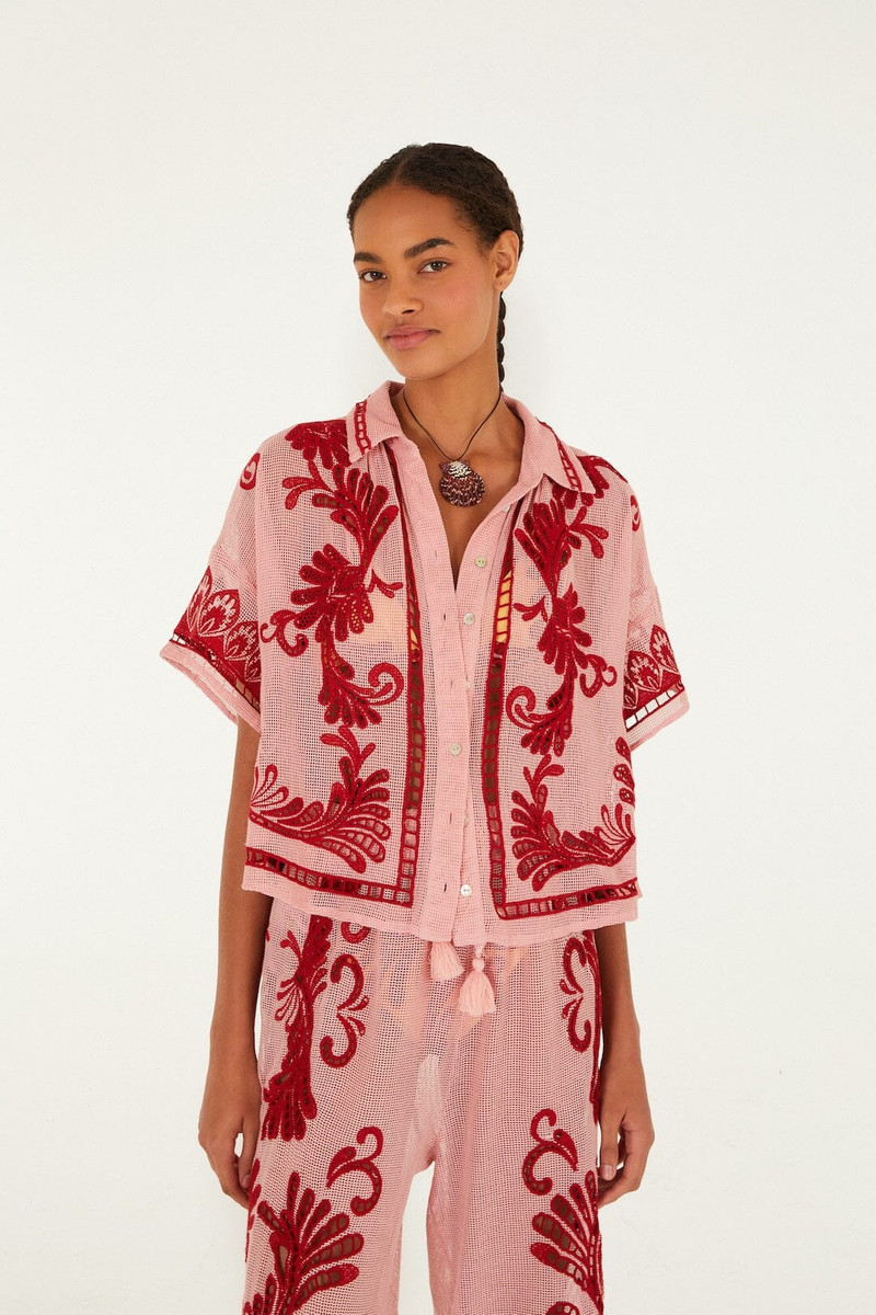 Light Pink Arabesc Blouse 5