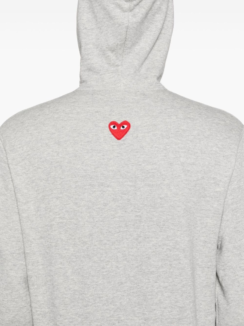 signature heart-patch hoodie 6