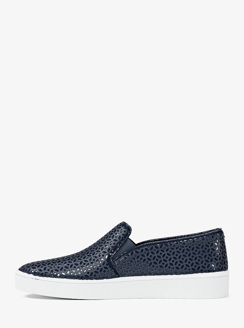 Keaton Perforated Slip On Sneaker 3