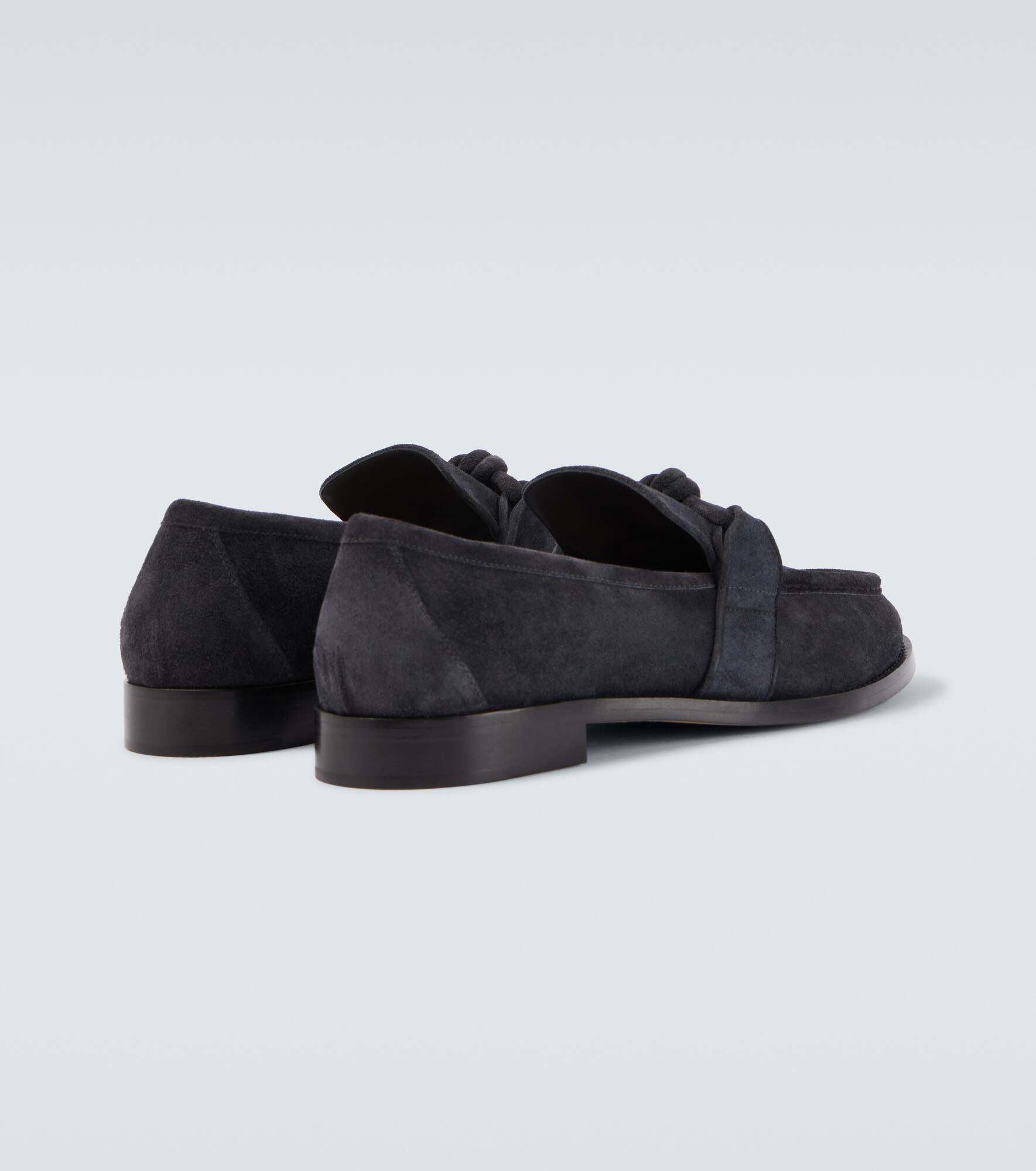 Astaire Knot suede loafers - 6