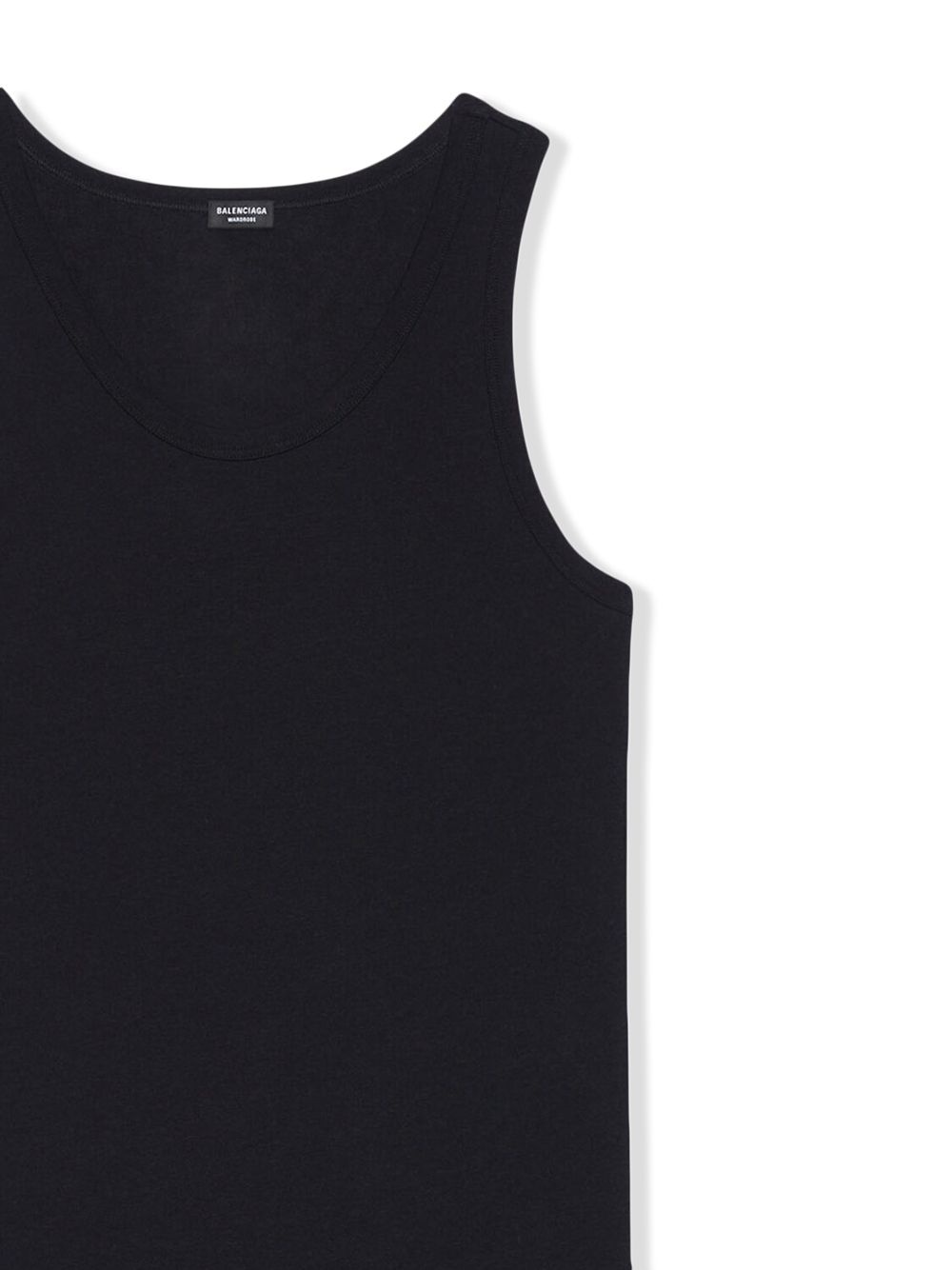 sleeveless jersey tank top - 3