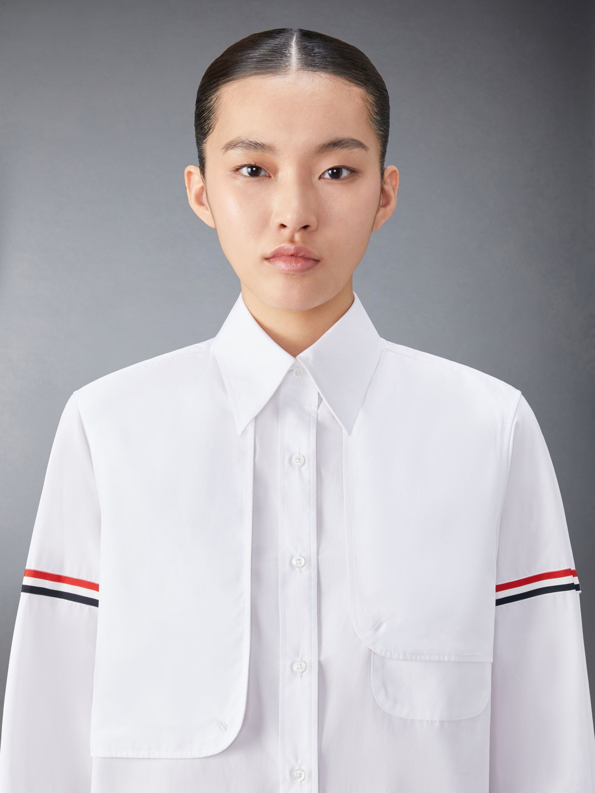 ワンピース THOM BROWNE Woman Dress White FDSE73O03113 100 22370443_52398134_600.jpg