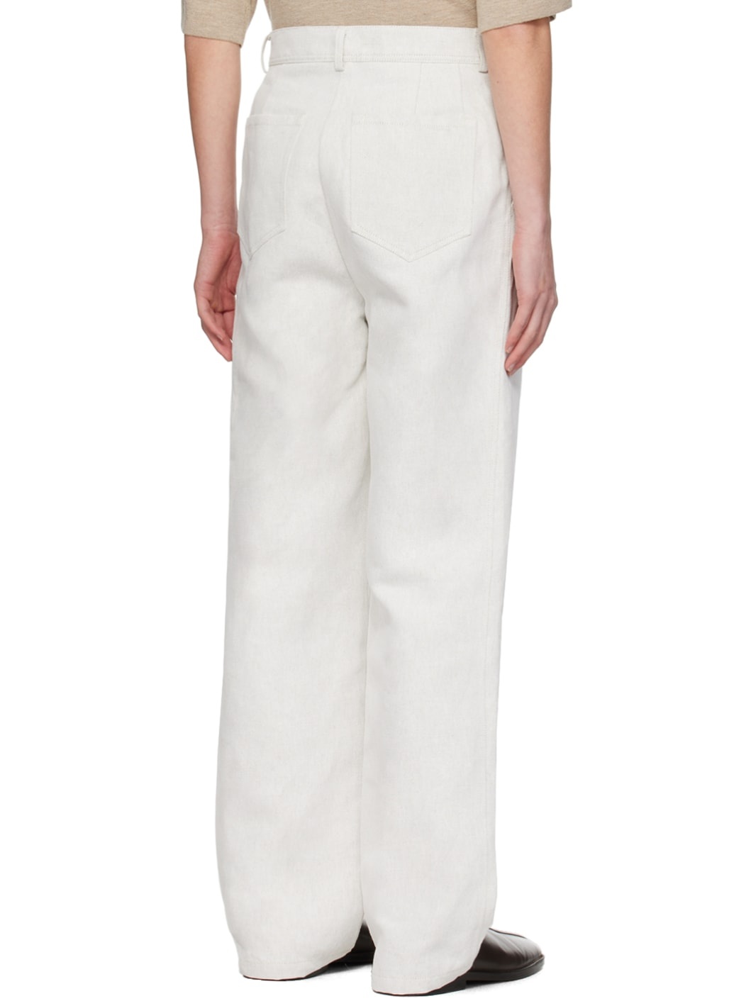 Beige Pedro Jeans - 3