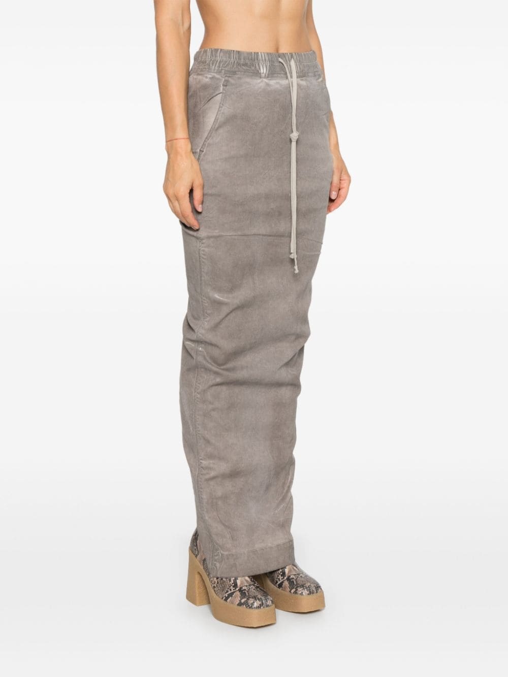 Pillar denim skirt - 3