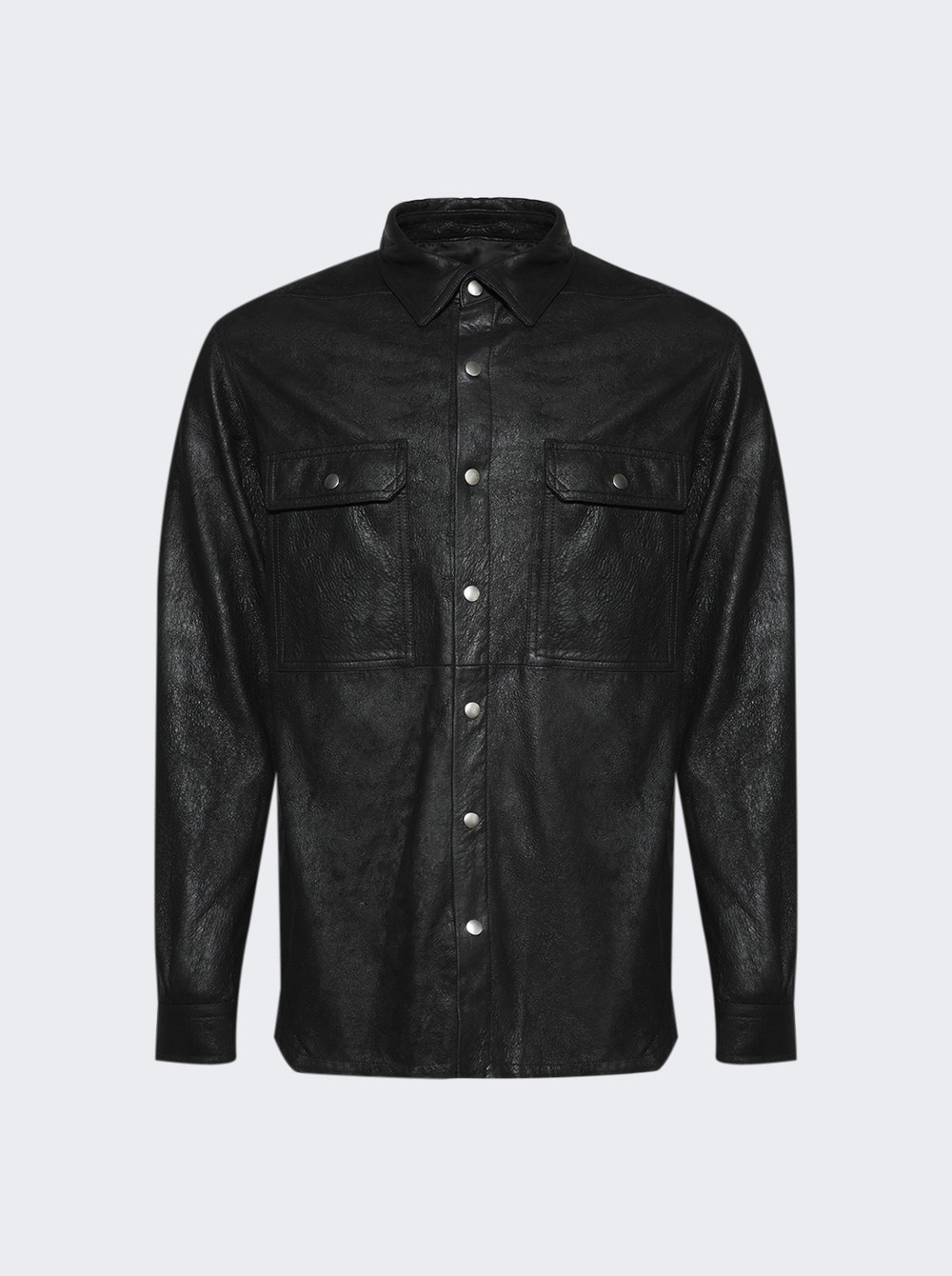 Rick Owens Porterville Outershirt Black - RU02D6729 LBA | REVERSIBLE