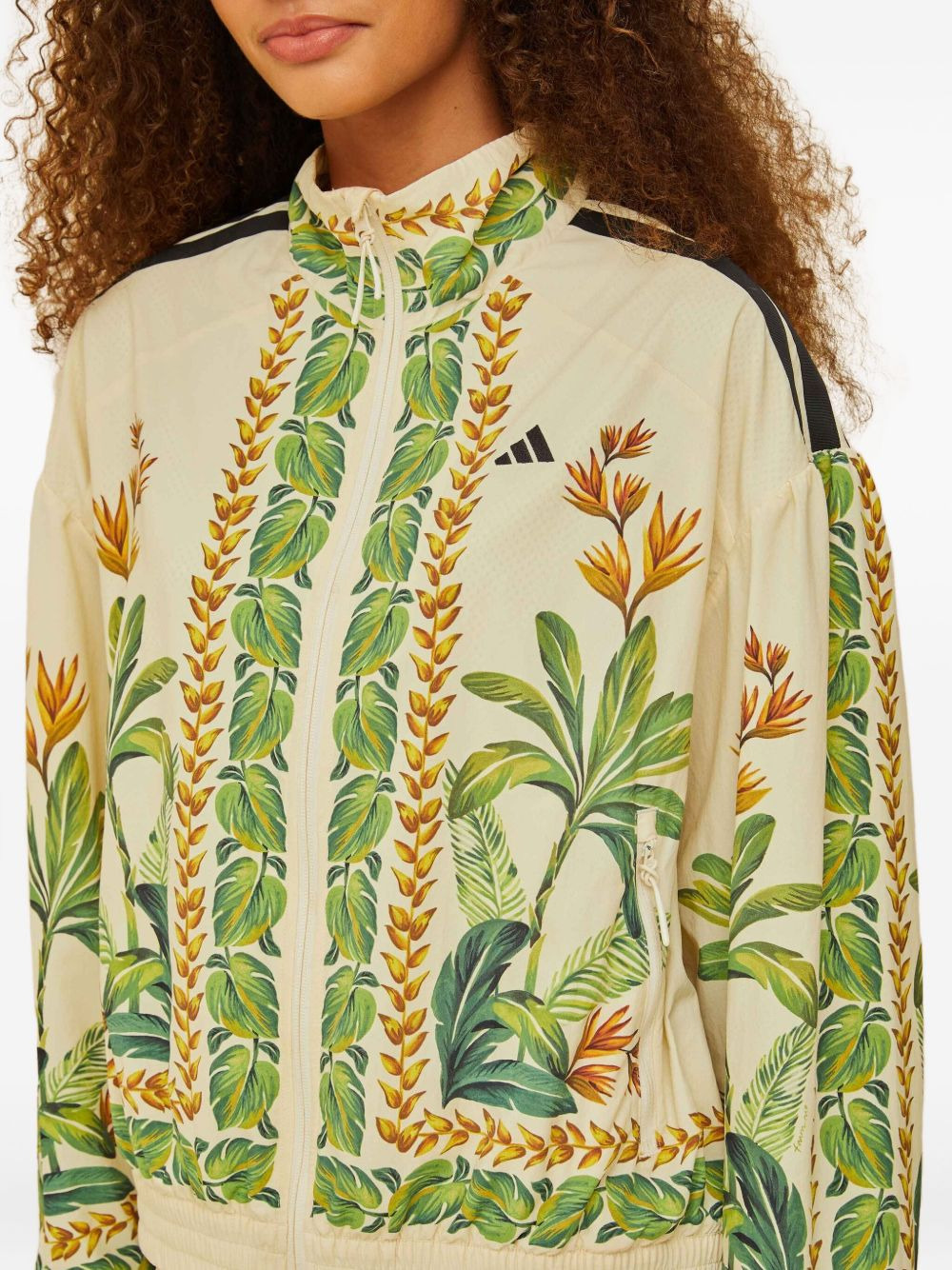floral-print track jacket - 5