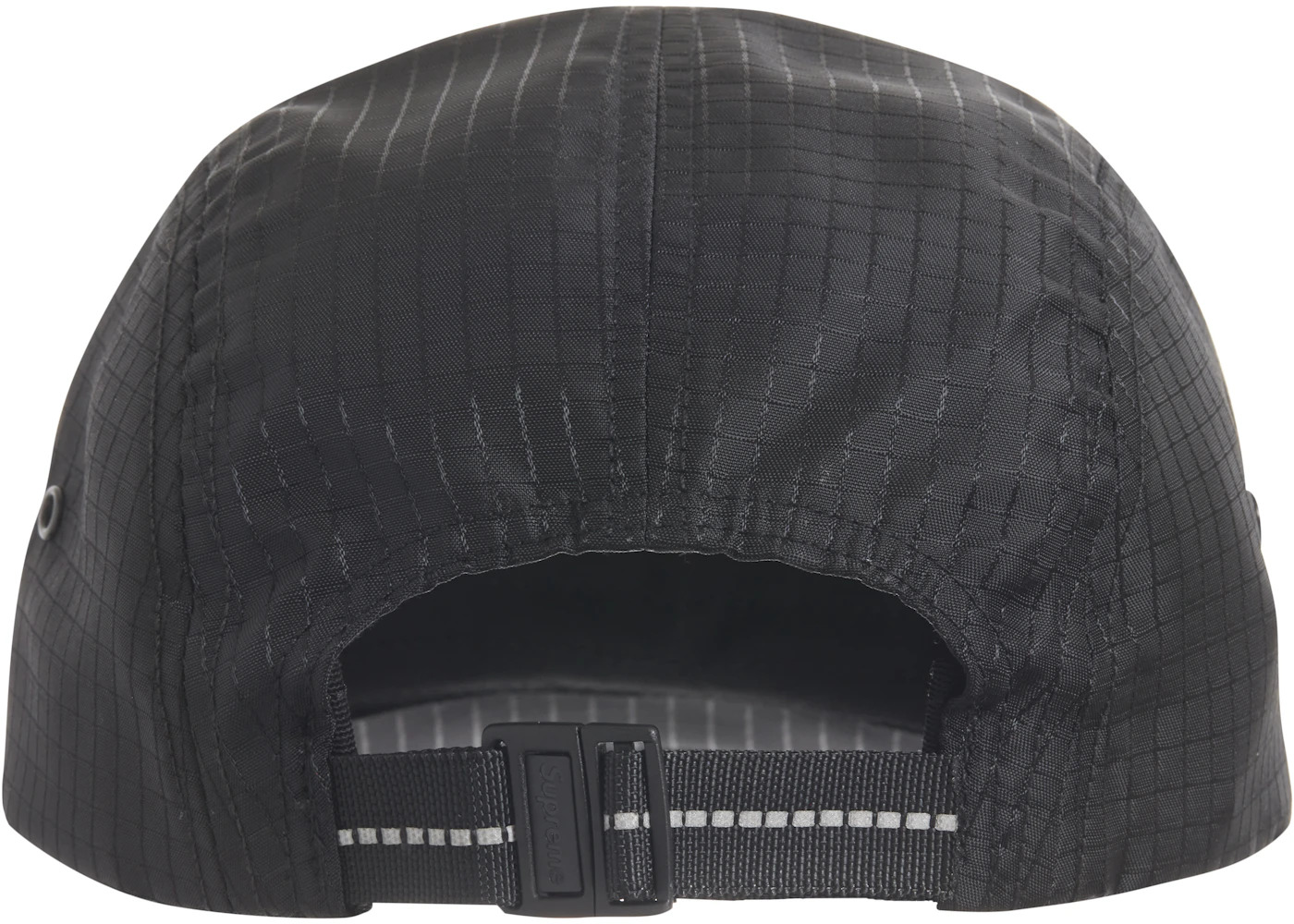 Supreme Camo Ripstop Camp Cap Black - 2