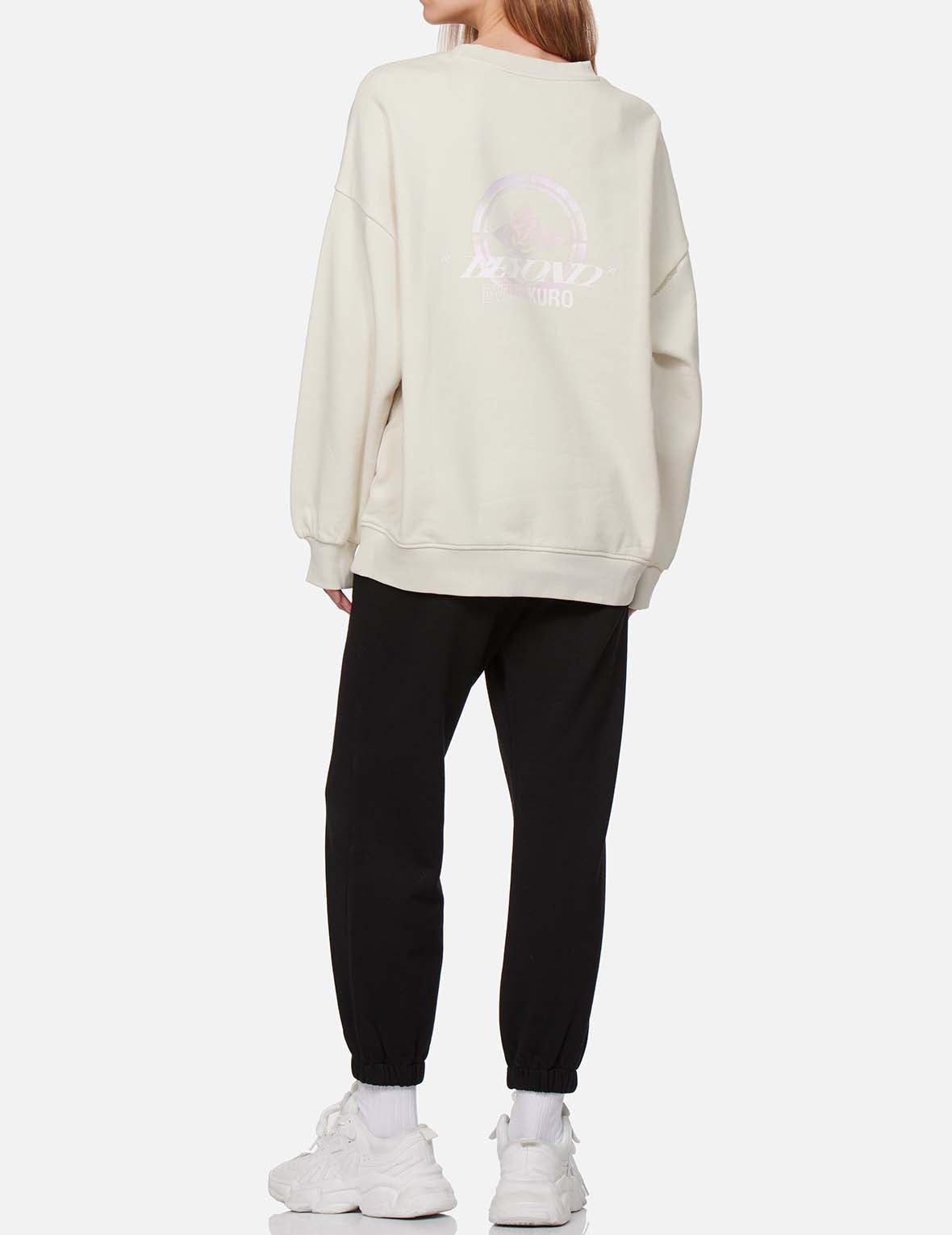 Kamon Pearl Reflective Print Sweatshirt - 3
