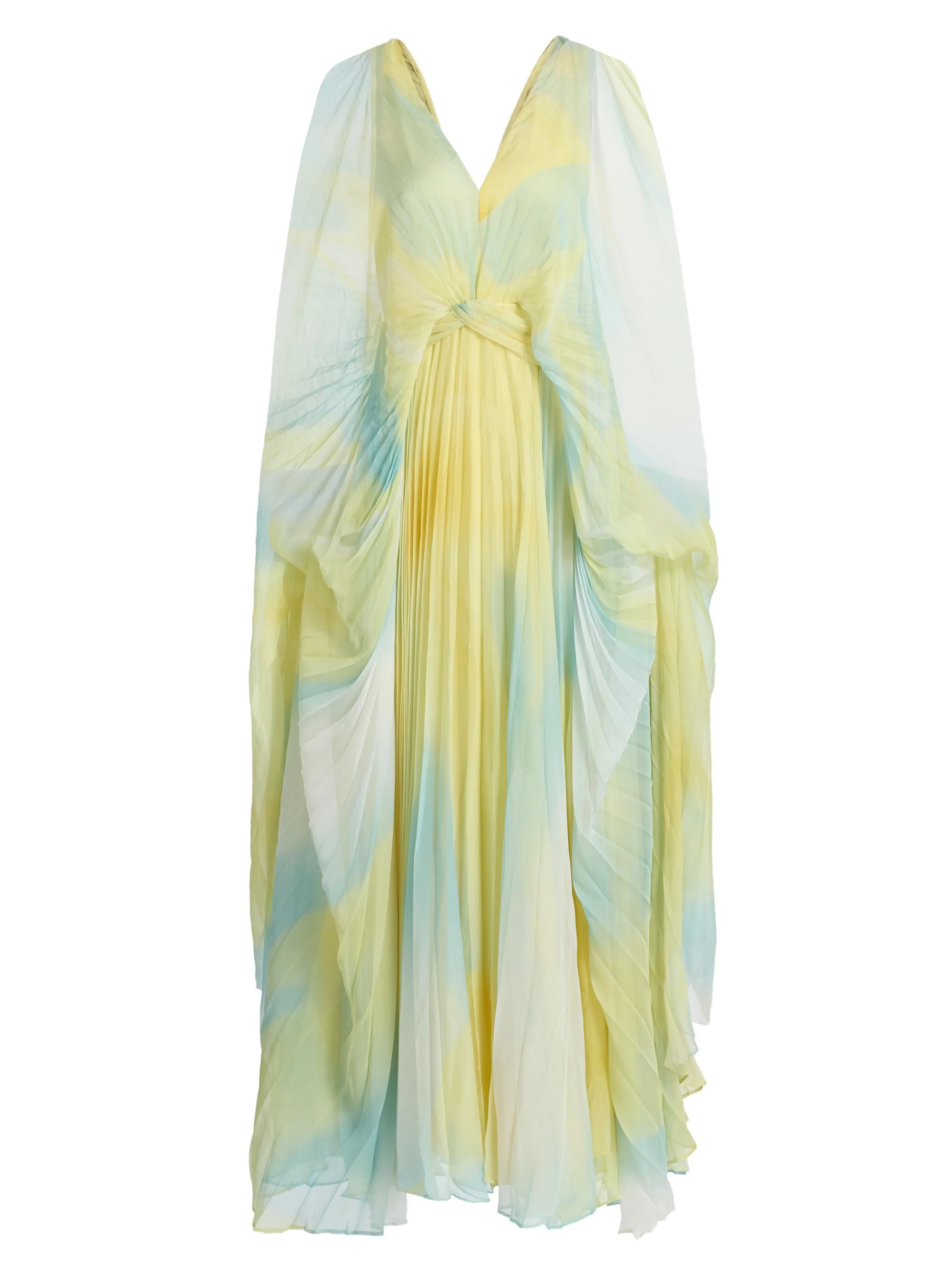 Women's Anslow Pleated Maxi Dress - Lemon Mist - 1