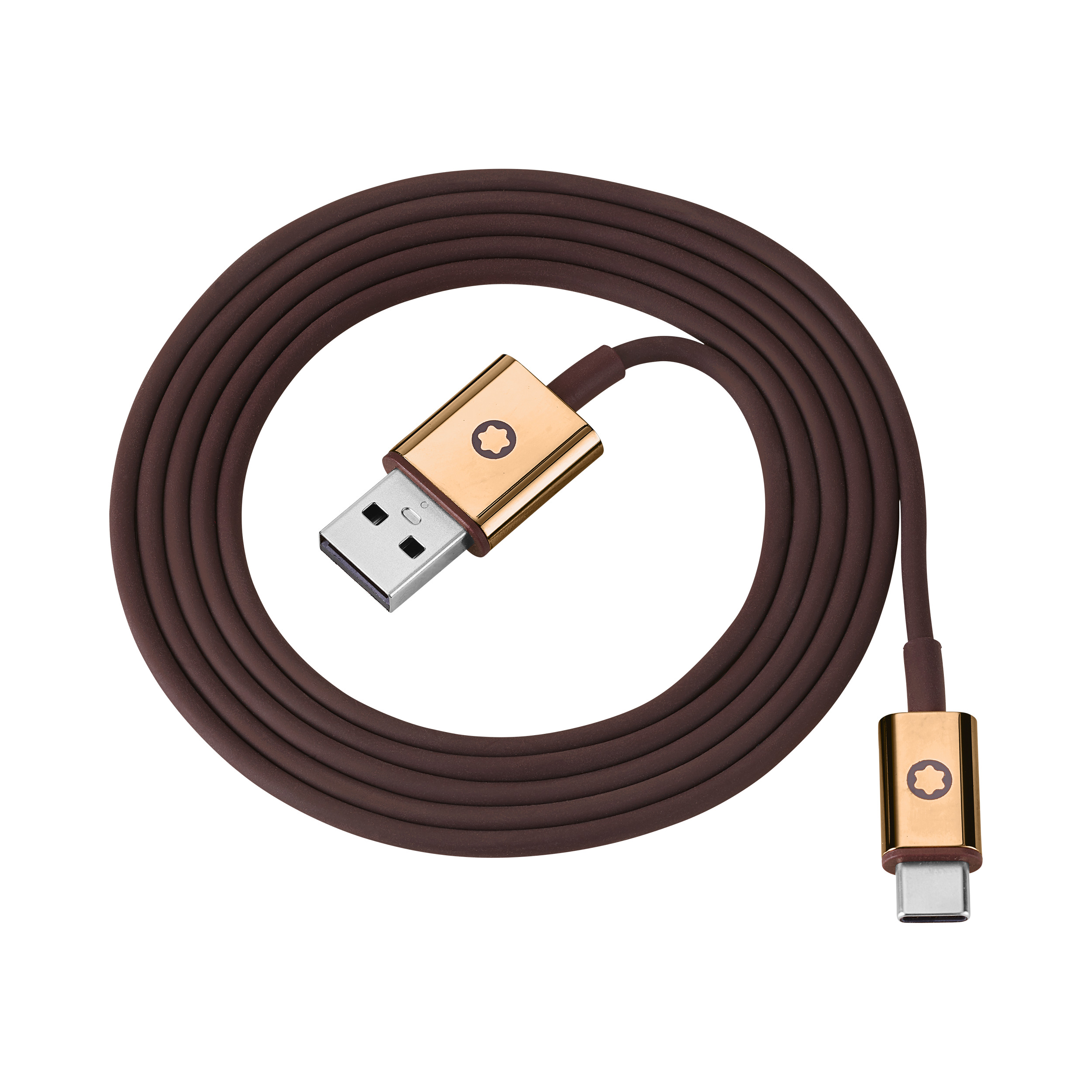 Brown Cable Set for Montblanc MB 01 Headphones - 2