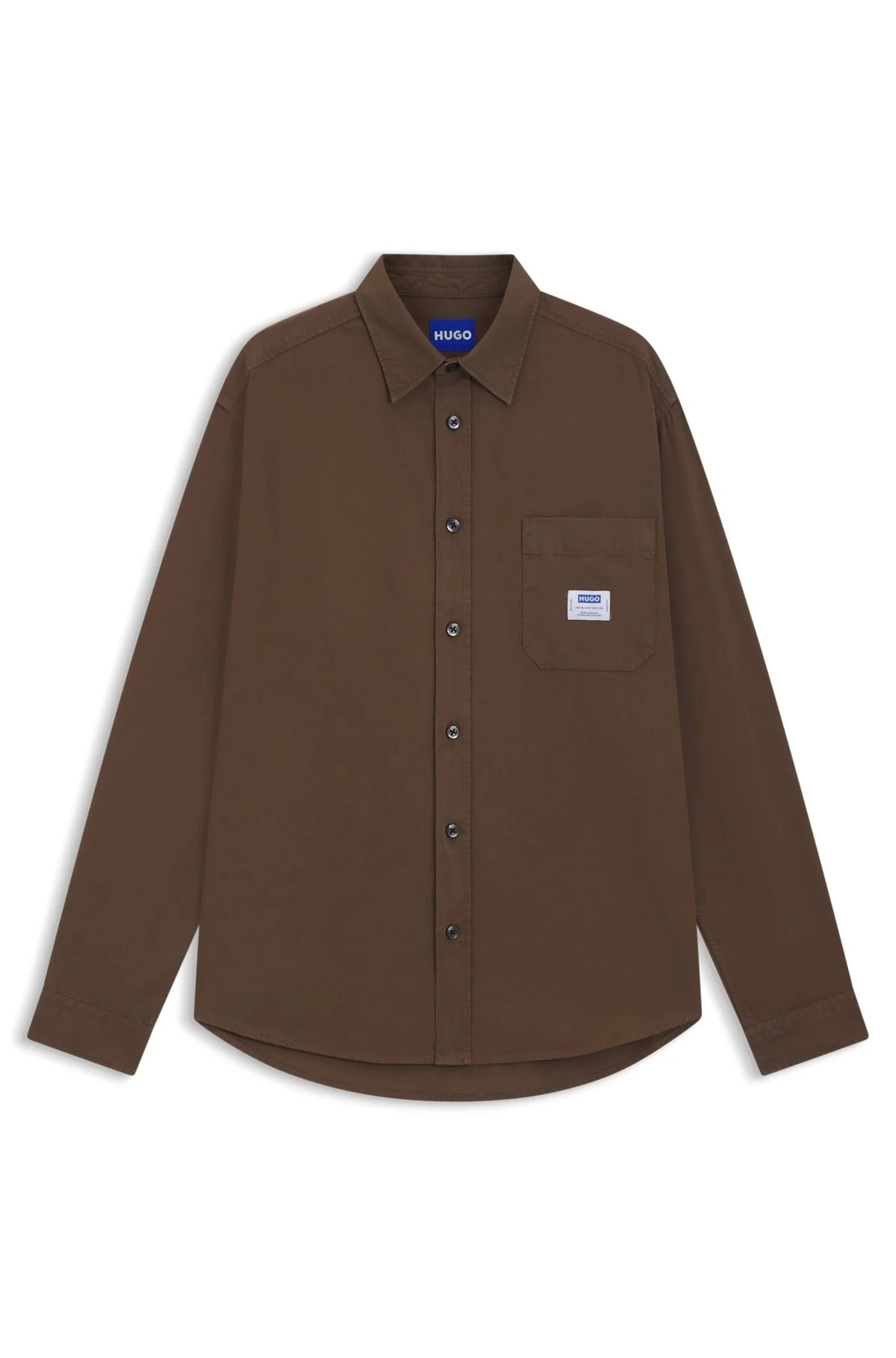 OVERSIZED-FIT OVERSHIRT IN COTTON CANVAS - 1