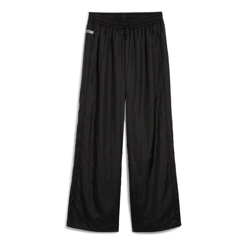 (WMNS) PUMA x ROSÉ T7 Track Pants 'PUMA Black' 633796-01 - 1