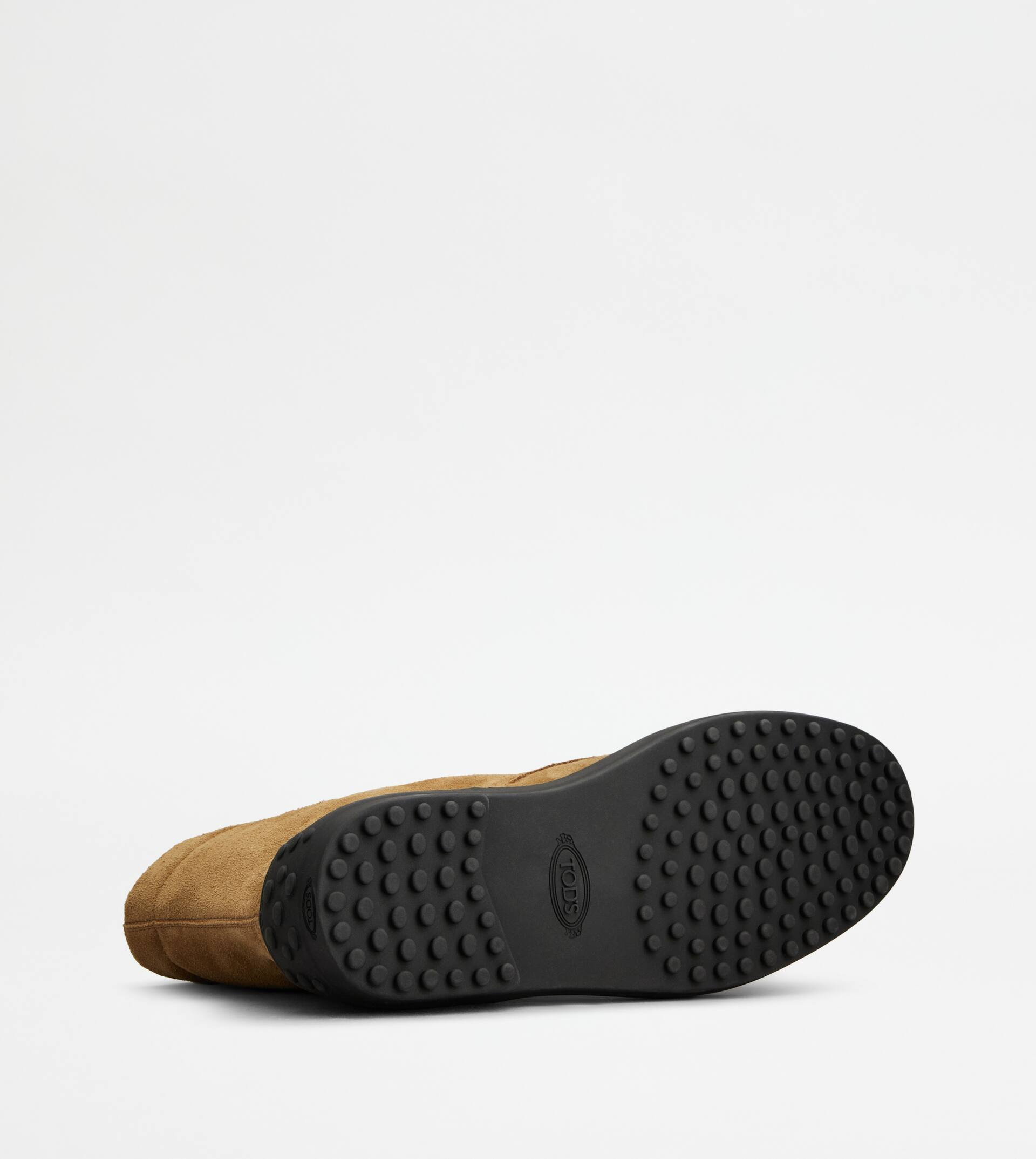 WINTER GOMMINO ANKLE BOOTS IN SUEDE - BROWN - 4