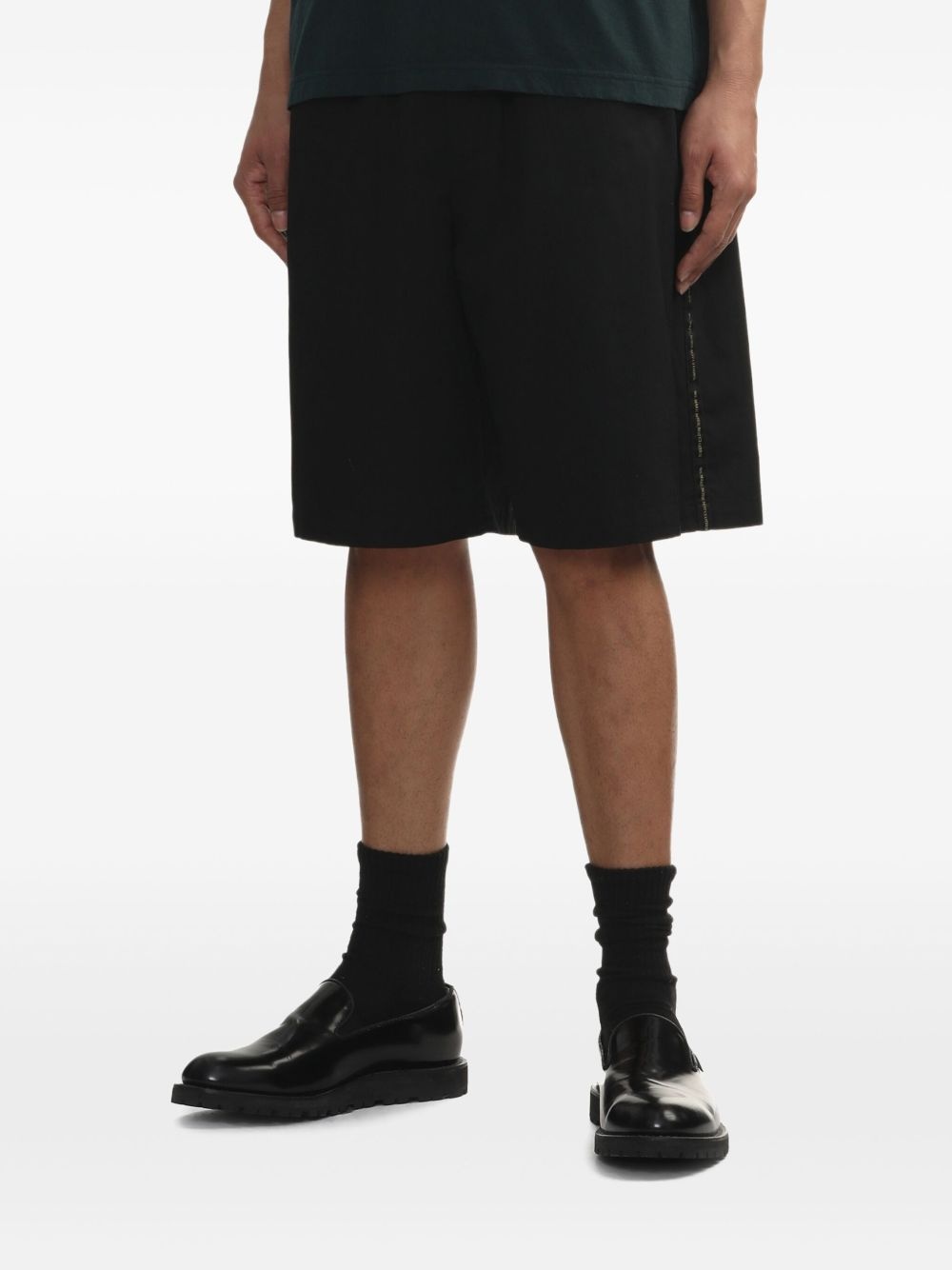 logo-trim shorts - 3