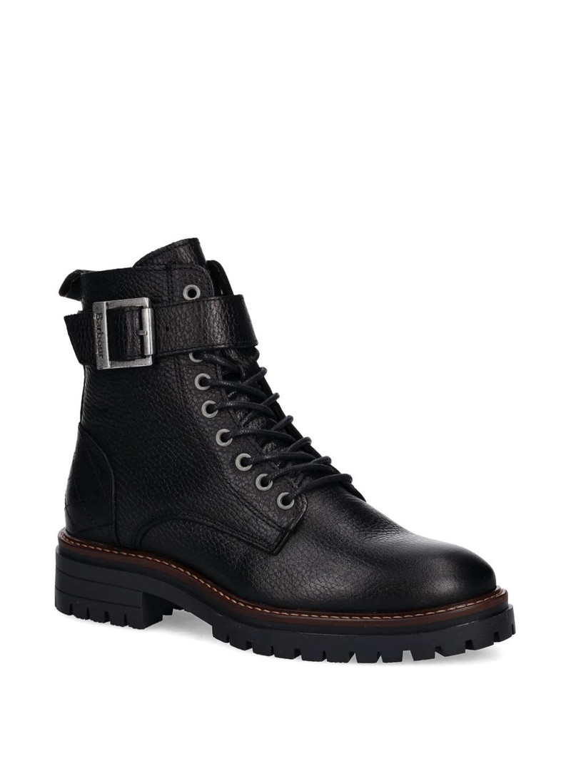 Barbour buckle lace-up boots outlook