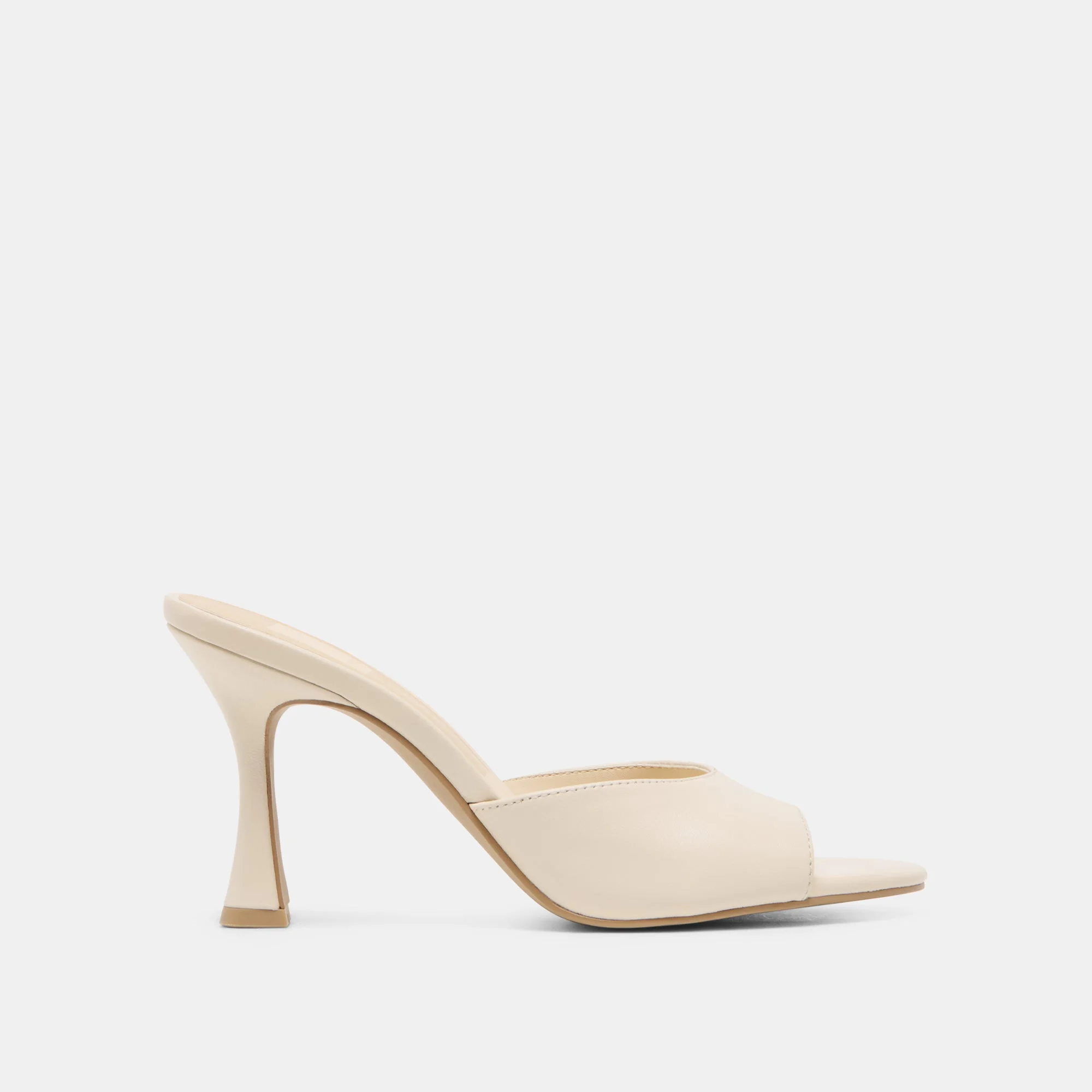ROSHA HEELS BONE LEATHER - 1