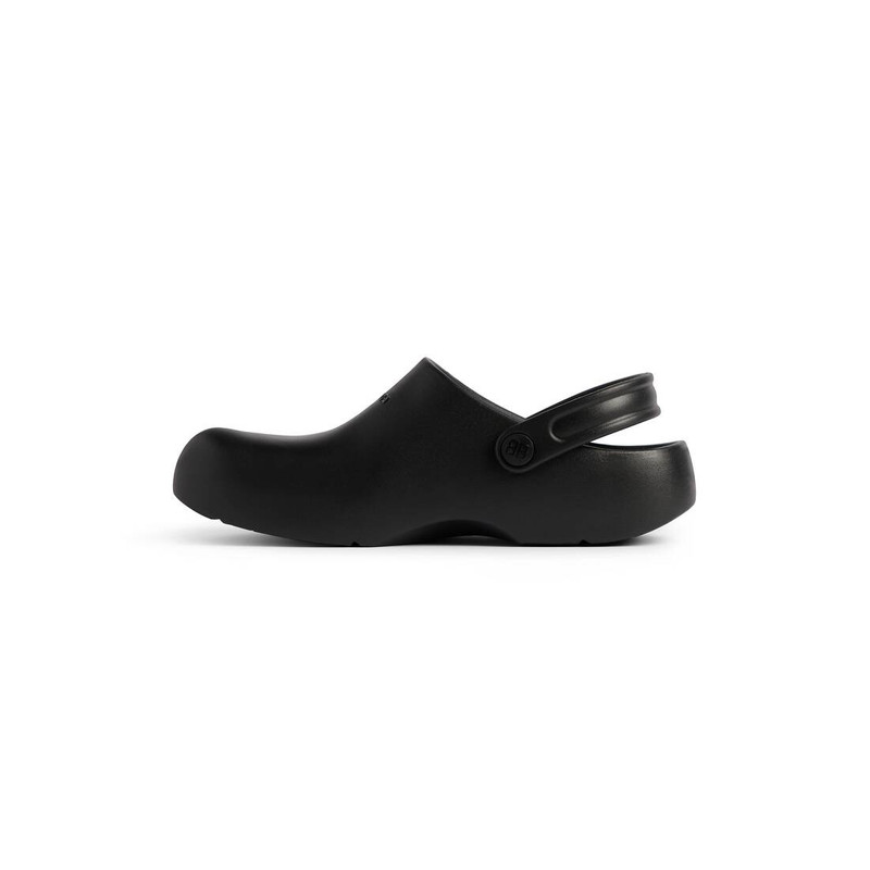 BALENCIAGA Men's Sunday Molded Mule in Black outlook