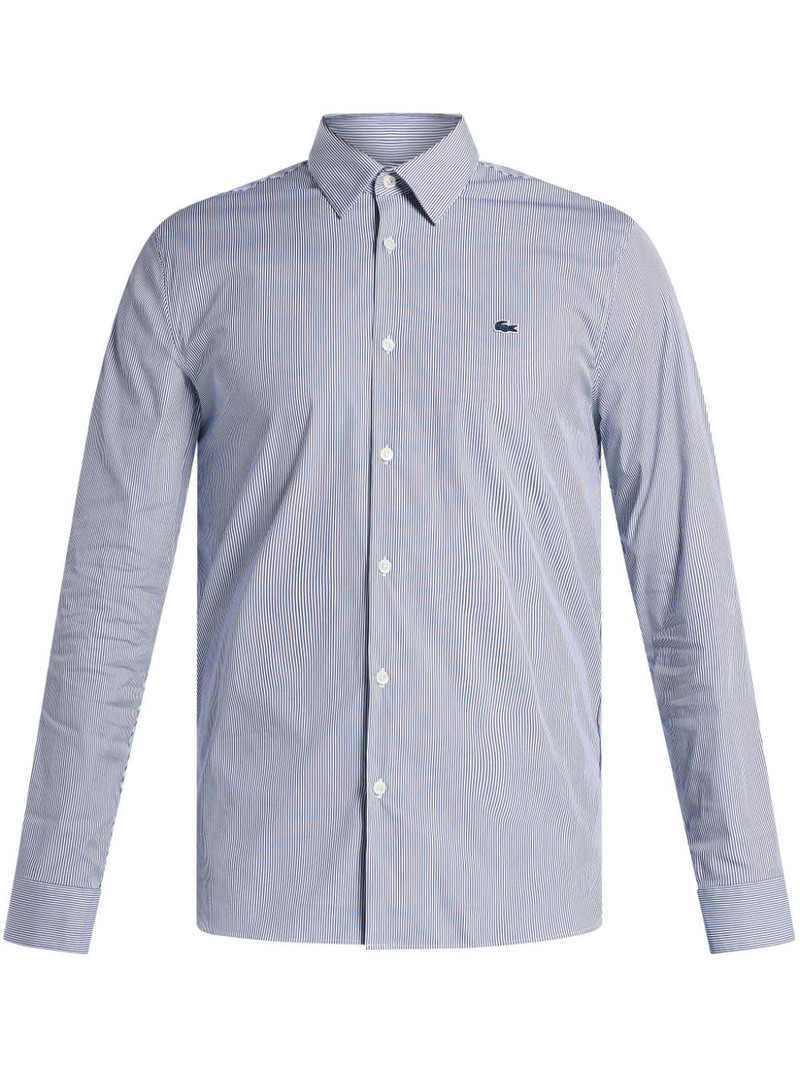 striped poplin shirt 1