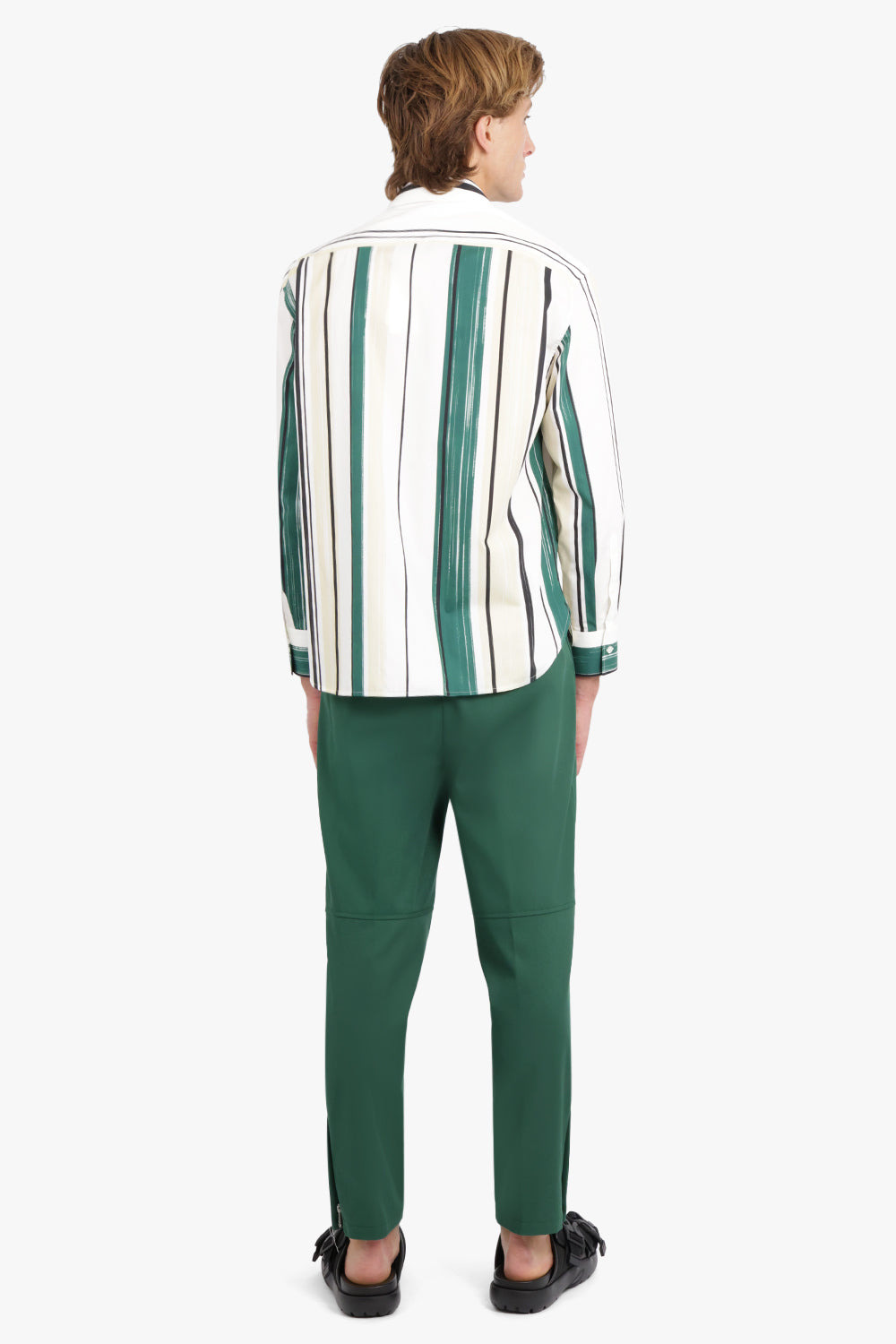 BIKER TROUSER | BOTTLE - 4