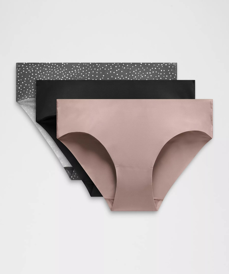 InvisiWear Mid-Rise Bikini Underwear *3 Pack 1