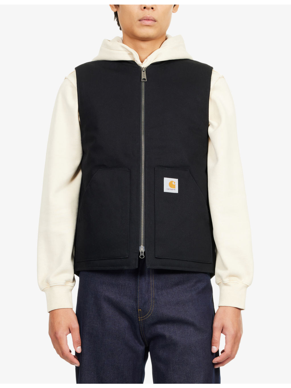 Classic Logo-Embroidered Cotton Vest - 3