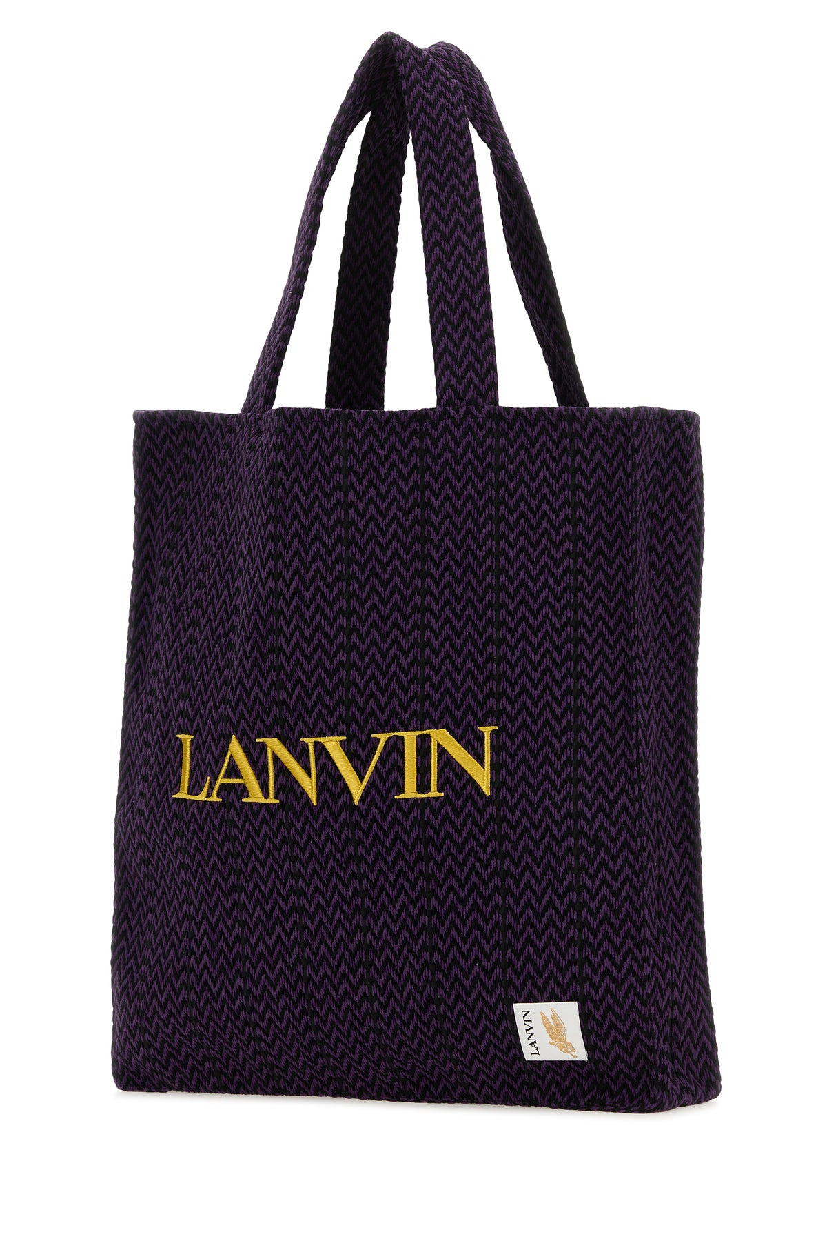 Embroidered canvas Lanvin X Future Curb shopping bag - 2
