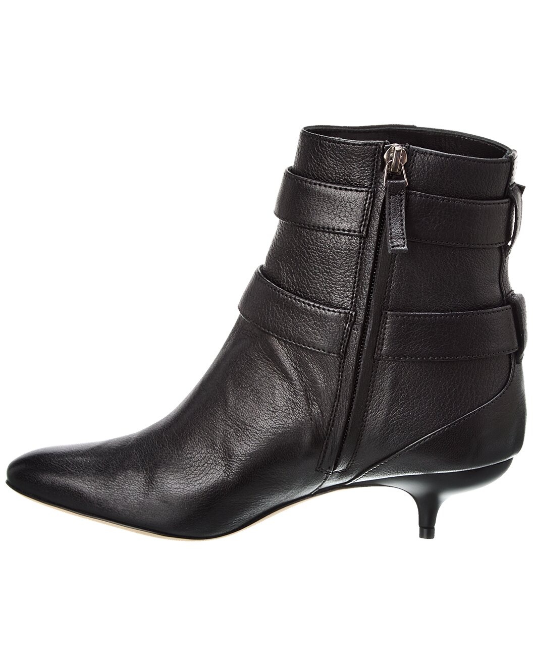 Manolo Blahnik Alciona 50 Leather Bootie - 2
