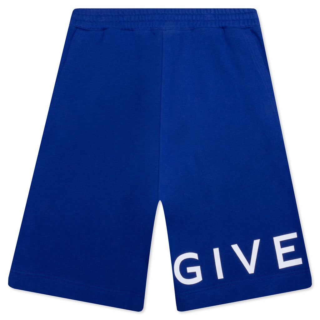 GIVENCHY BERMUDA SHORTS - OCEAN BLUE - 1