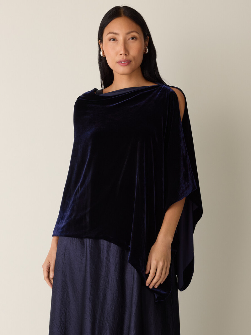 Velvet Poncho 3