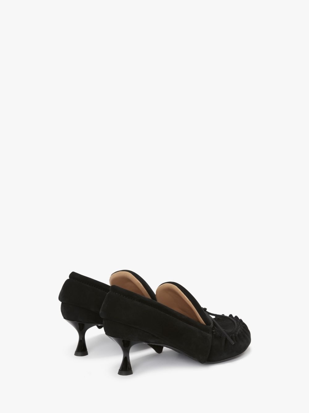 KITTEN HEEL MOCCASINS - 3