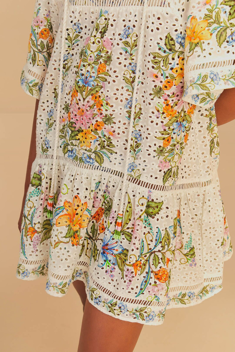 FARM RIO Sweet Bloom Bouquet Short Cover Up outlook