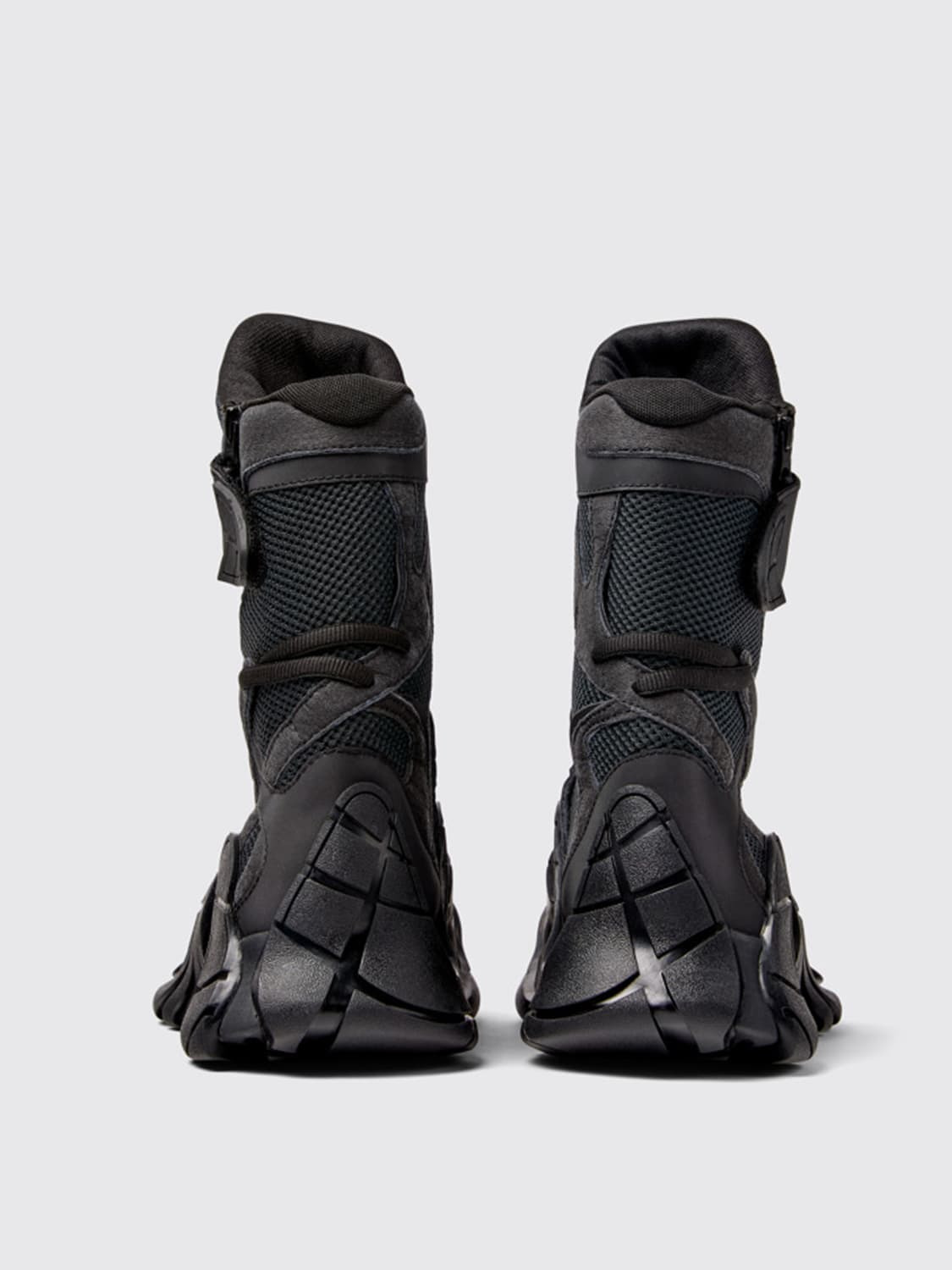 CamperLab Tormenta recycled mesh and rubber ankle boots - 3