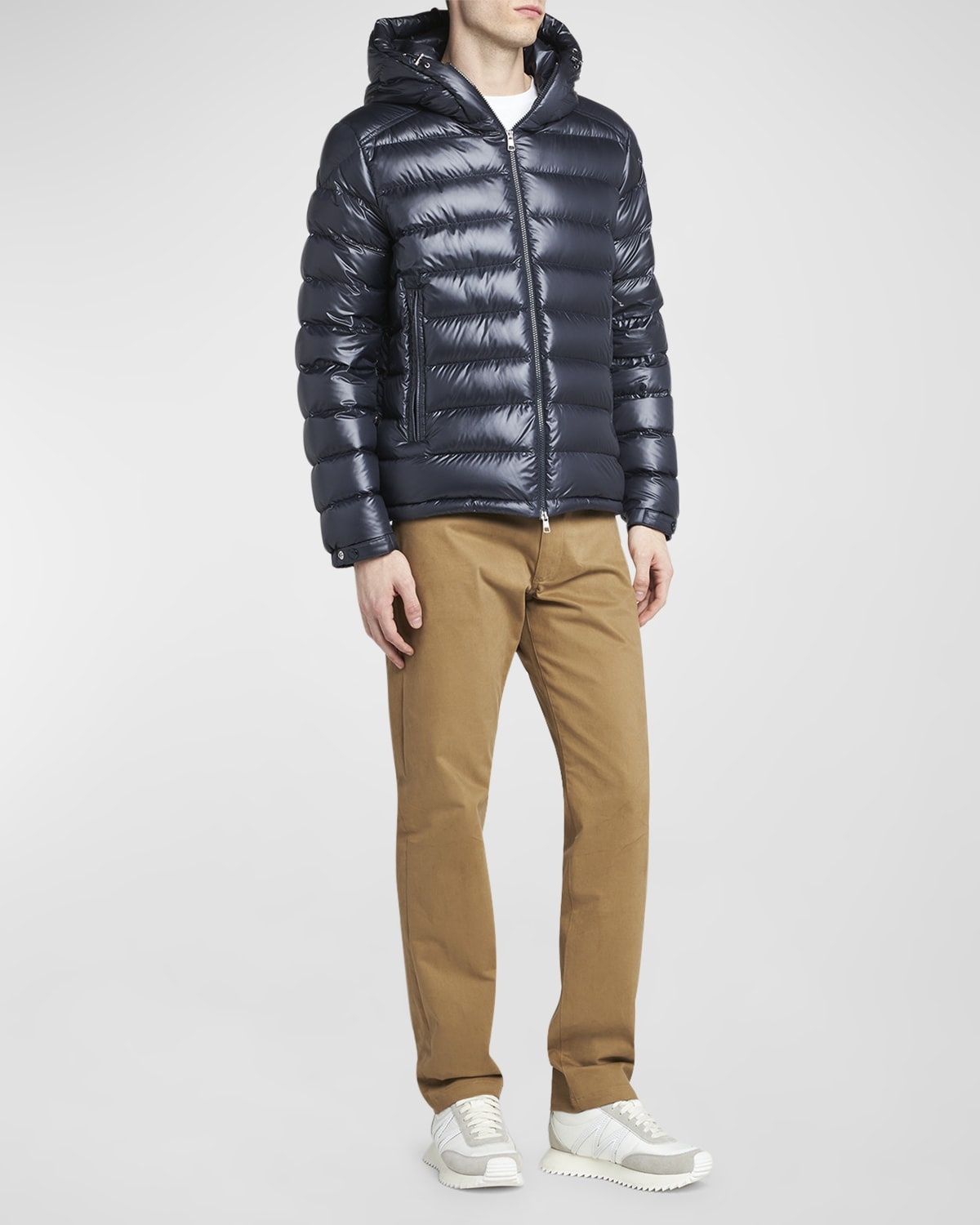 Men's Besines Hooded Down Jacket - 3