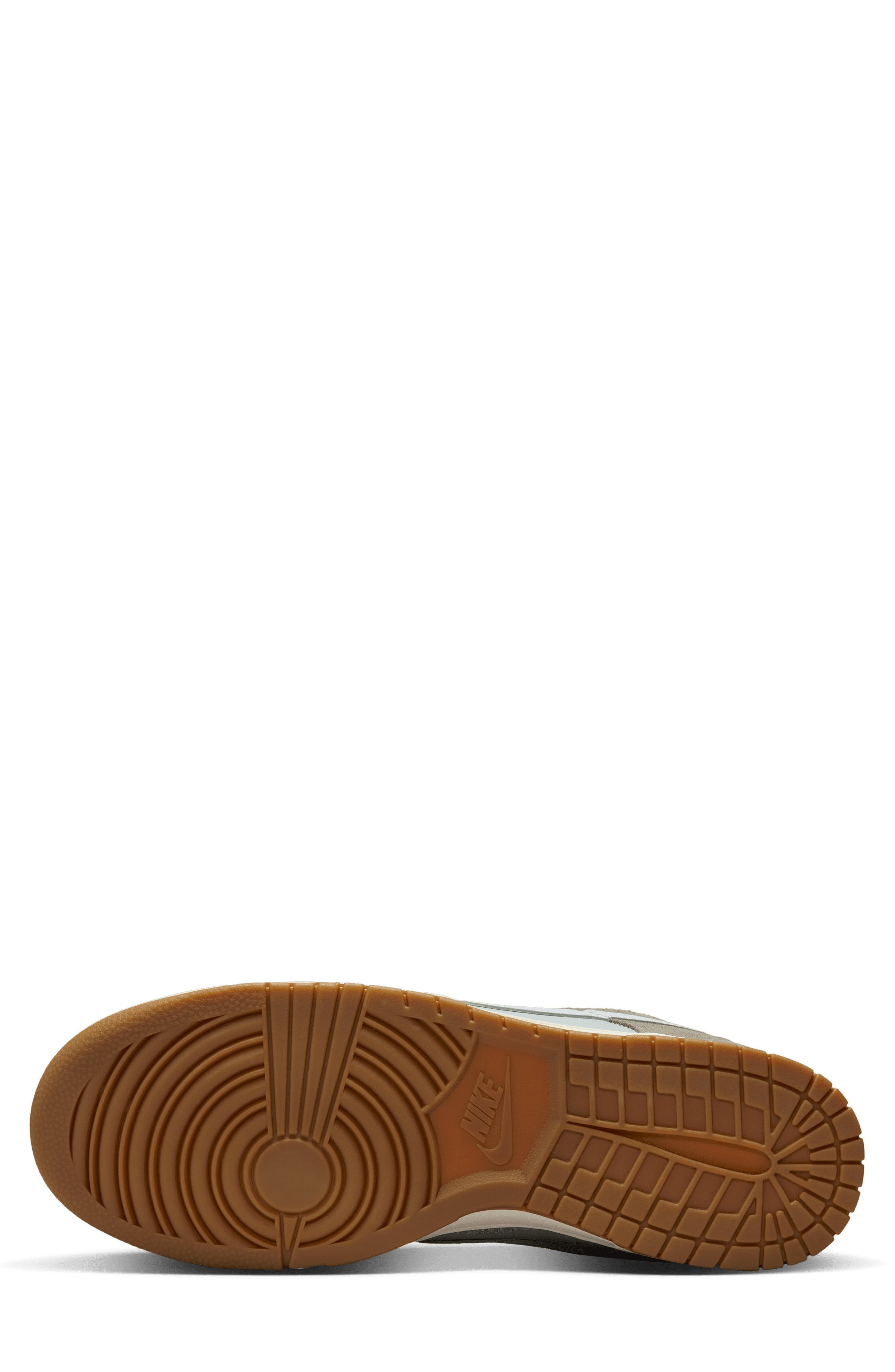 Nike Dunk Low SE Basketball Sneaker in Light Silver/Light Army at Nordstrom - 4