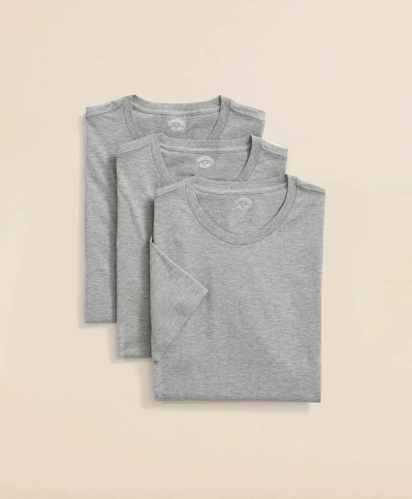 Supima® Cotton Crewneck 3 Pack T-Shirts - 1