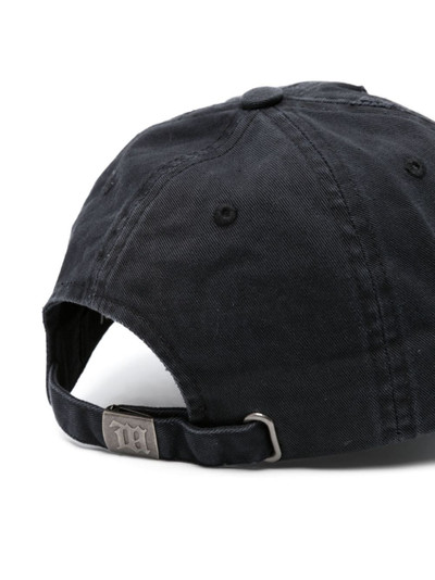 MISBHV piercing-detail ripped twill cap outlook