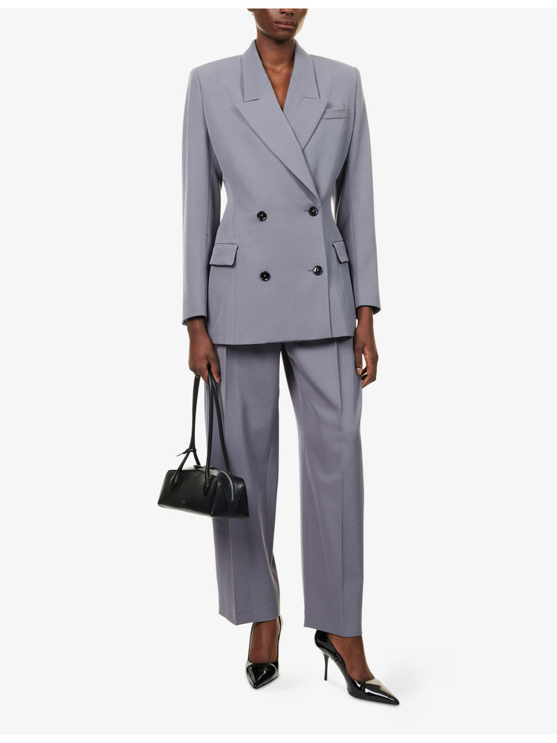Alaïa Double-Breasted Tailored Wool Jacket outlook