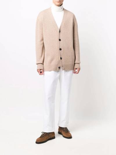 Mackintosh V-neck long-sleeve knitted cardigan outlook