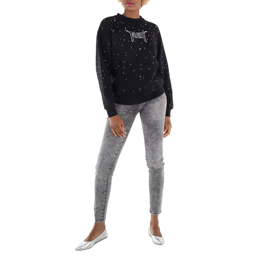 Philipp Plein Storm Grey Denim 5 Pocket Pants - 6