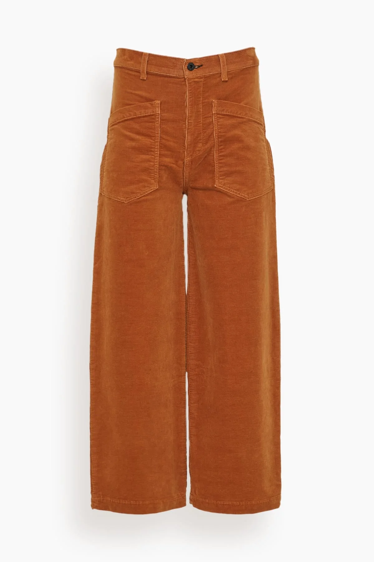 Virginia Corduroy Pant in Caramel - 1