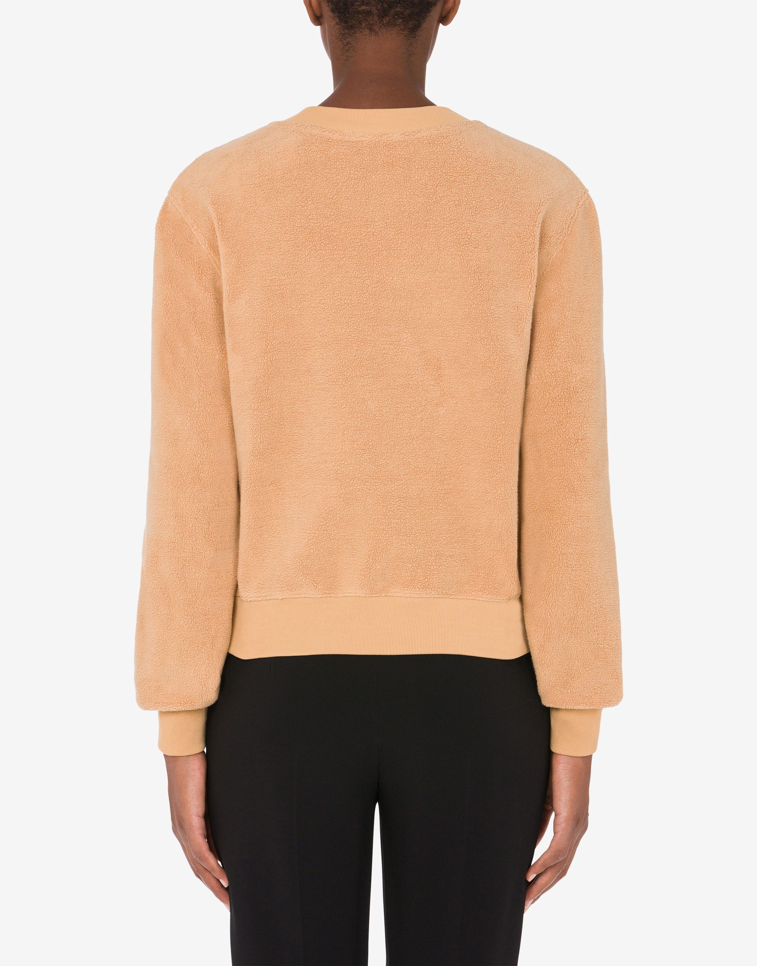 MOSCHINO TEDDY BEAR COTTON SWEATSHIRT - 3