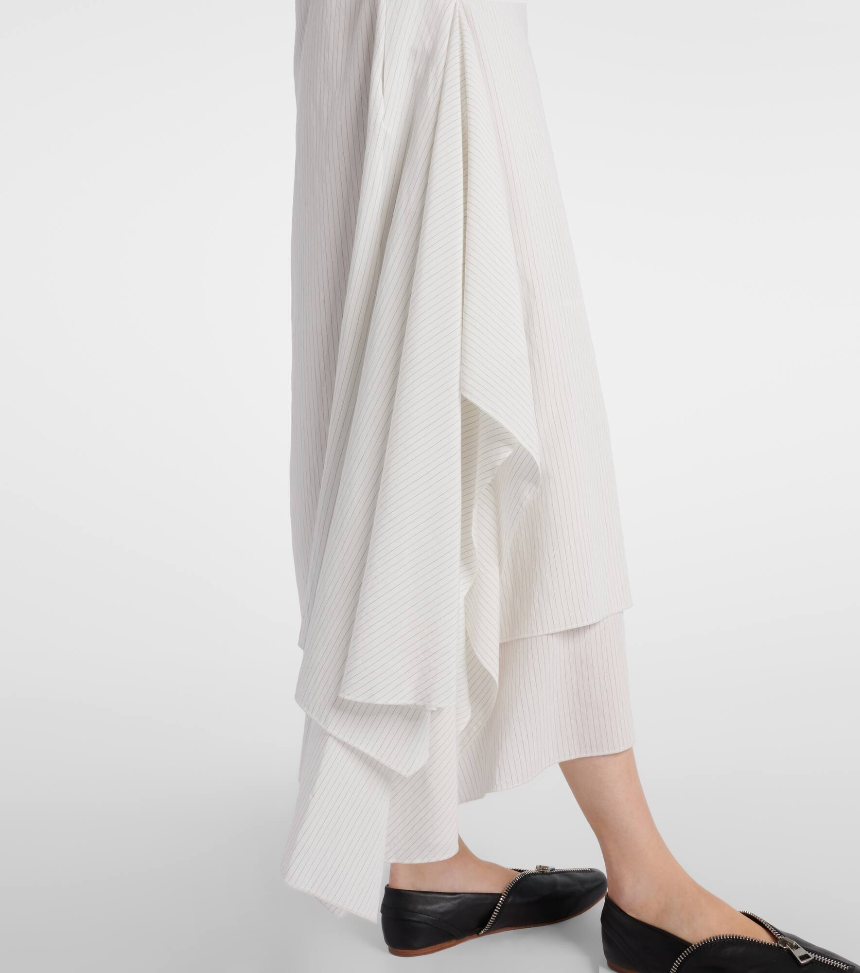 Double-layered maxi dress - 5