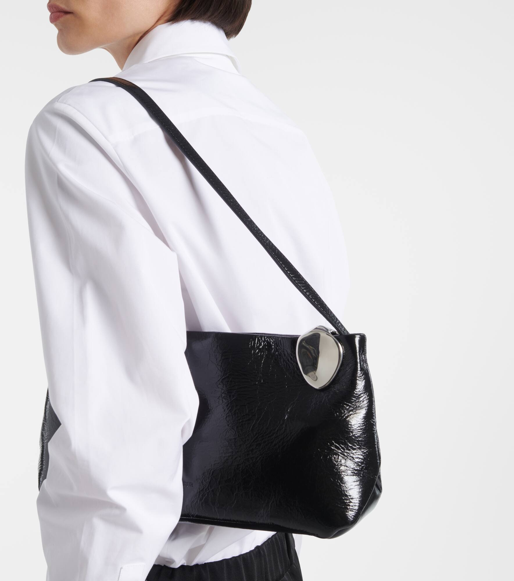 Jewel Zip leather shoulder bag - 2