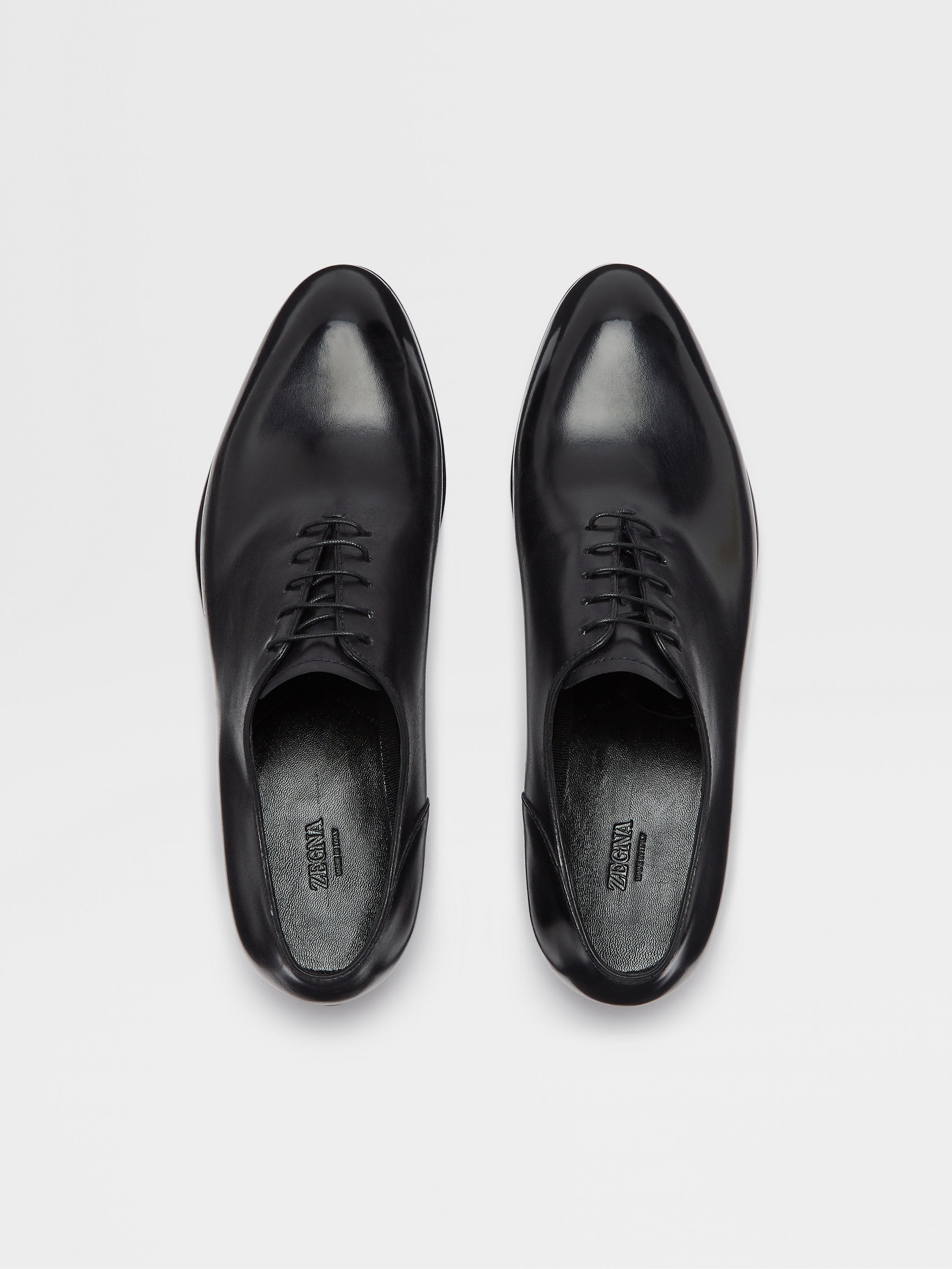 BLACK HAND-BUFFED LEATHER VIENNA EVENING WHOLECUT OXFORD - 5