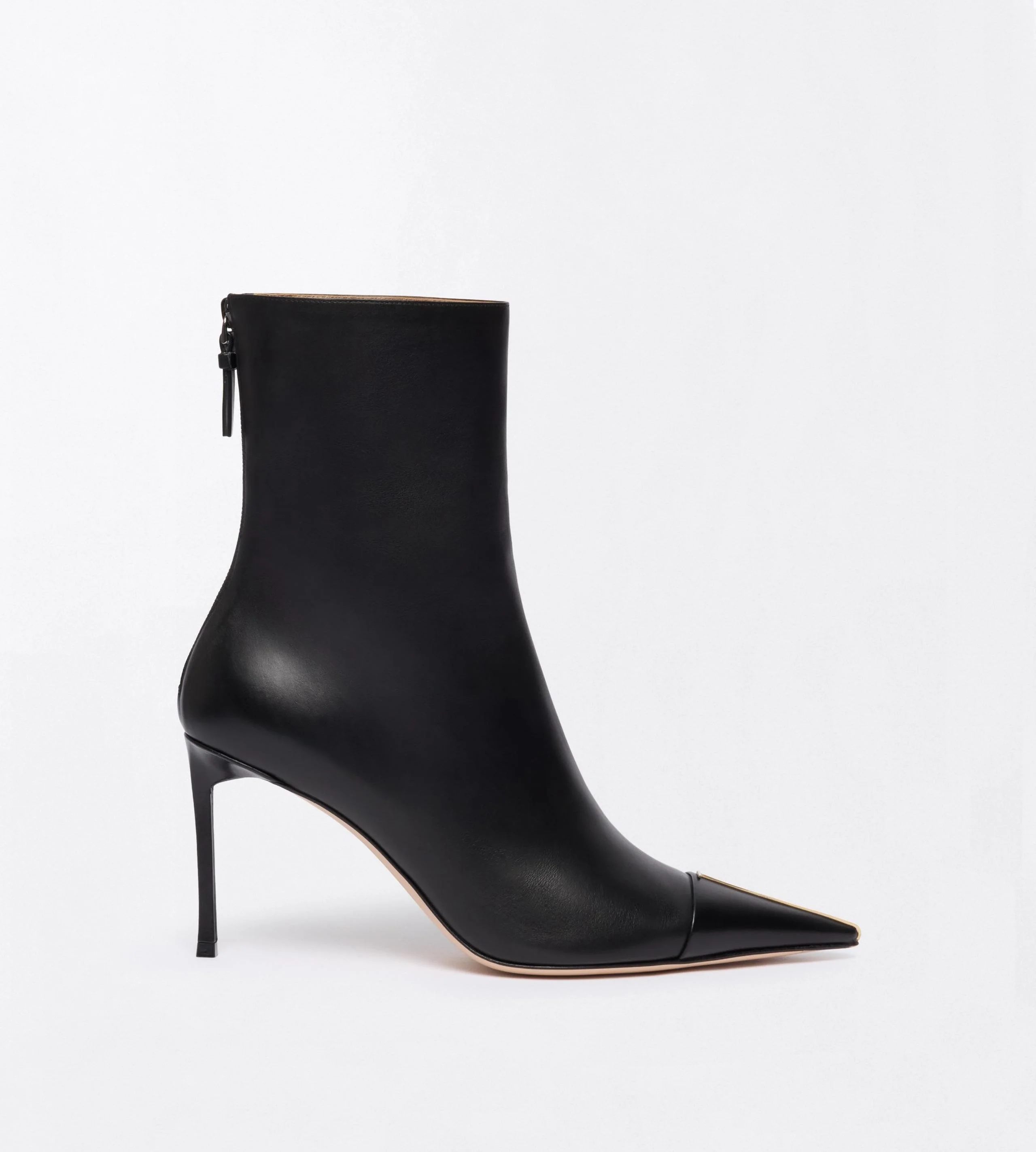 LEATHER THEA ANKLE BOOT - 1