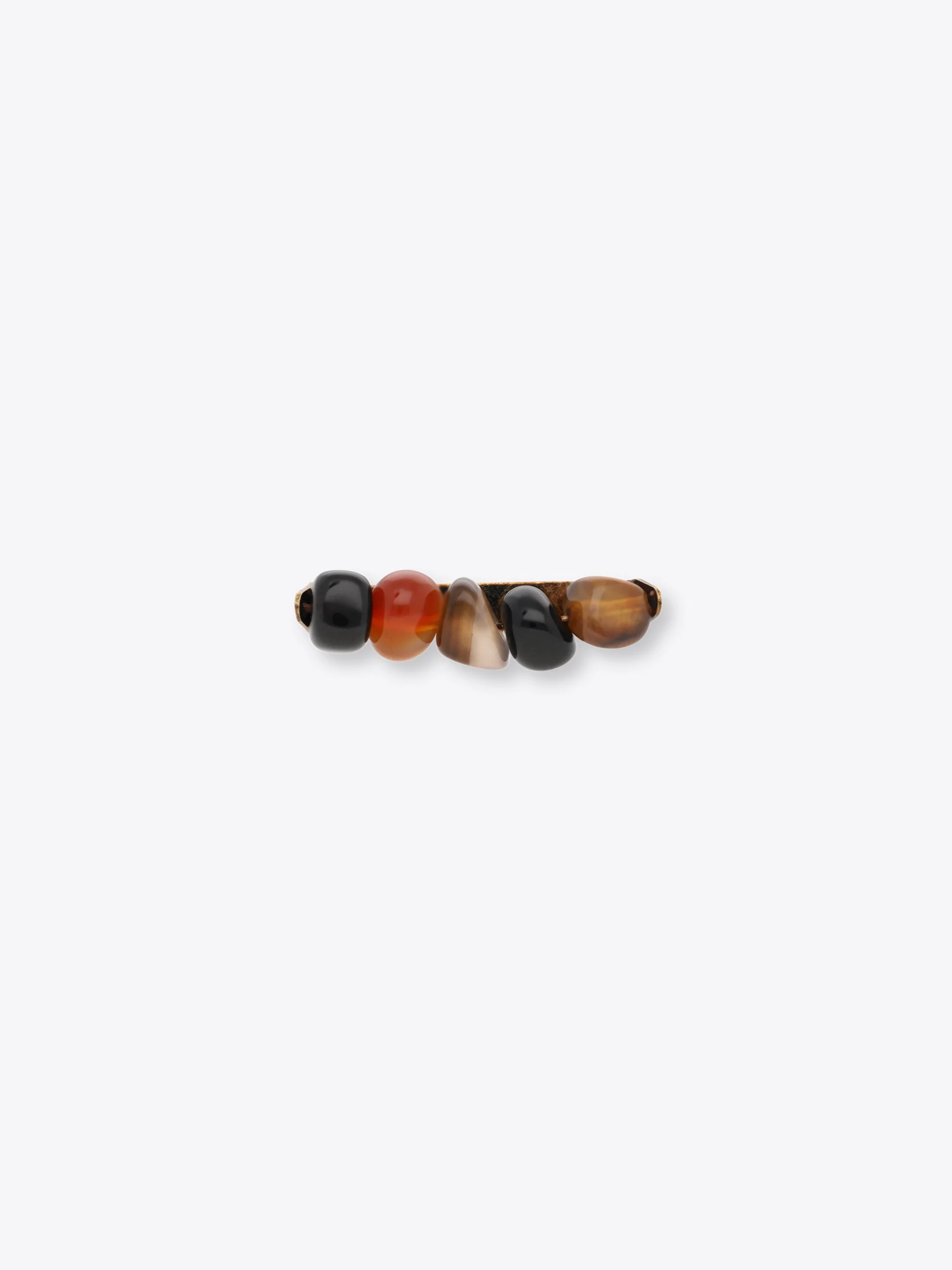 MULTICOLORED STONE TIE PIN - 1